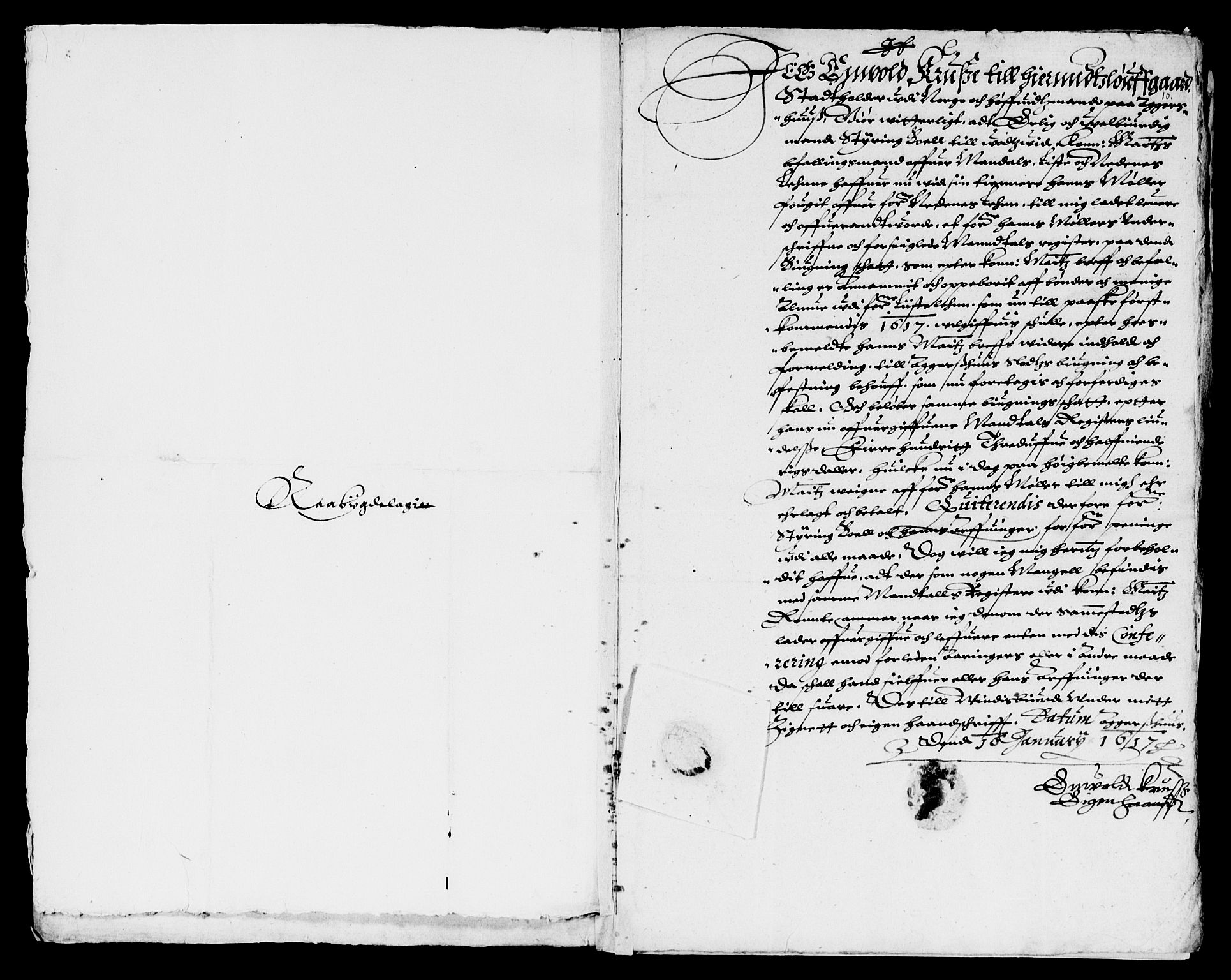 Rentekammeret inntil 1814, Reviderte regnskaper, Lensregnskaper, AV/RA-EA-5023/R/Rb/Rbq/L0011: Nedenes len. Mandals len. Råbyggelag., 1618-1620