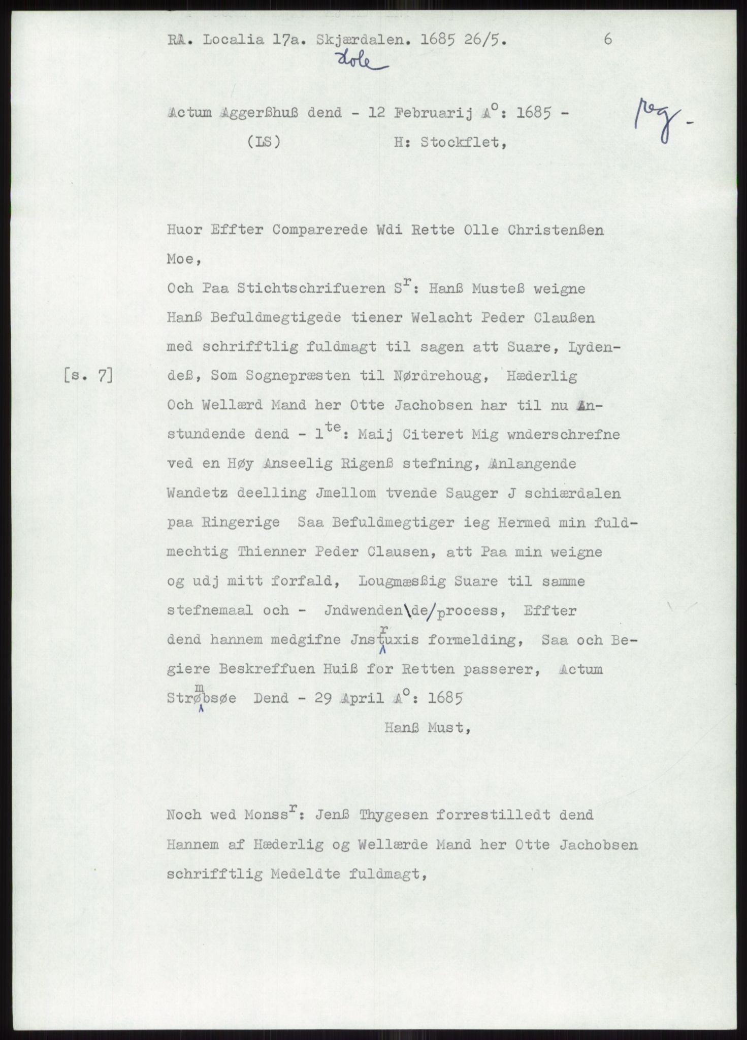 Samlinger til kildeutgivelse, Diplomavskriftsamlingen, AV/RA-EA-4053/H/Ha, p. 776