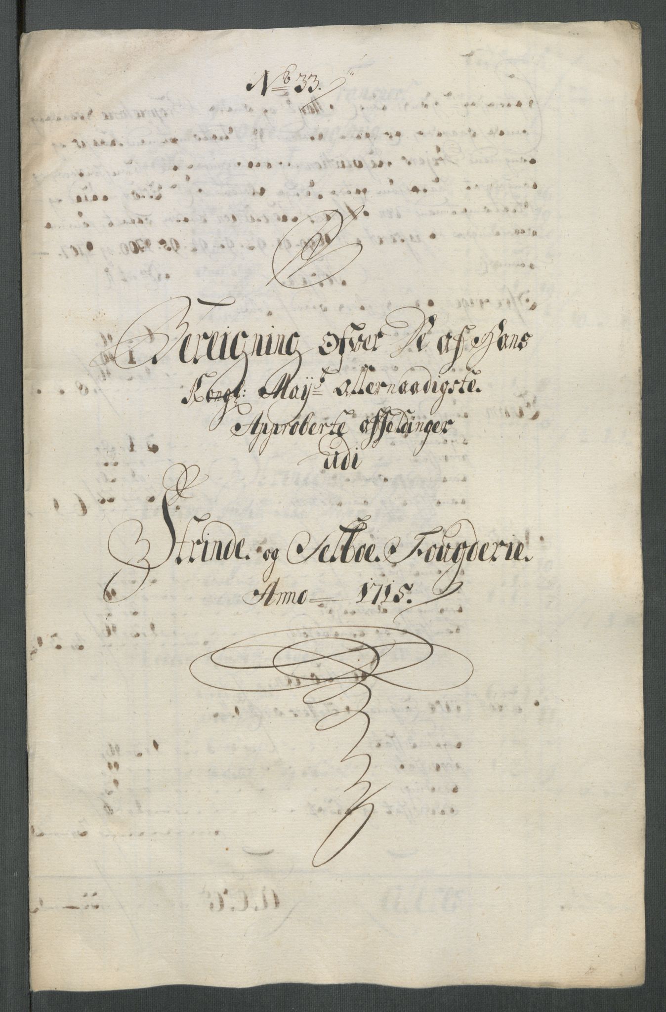 Rentekammeret inntil 1814, Reviderte regnskaper, Fogderegnskap, AV/RA-EA-4092/R61/L4115: Fogderegnskap Strinda og Selbu, 1715-1716, p. 219