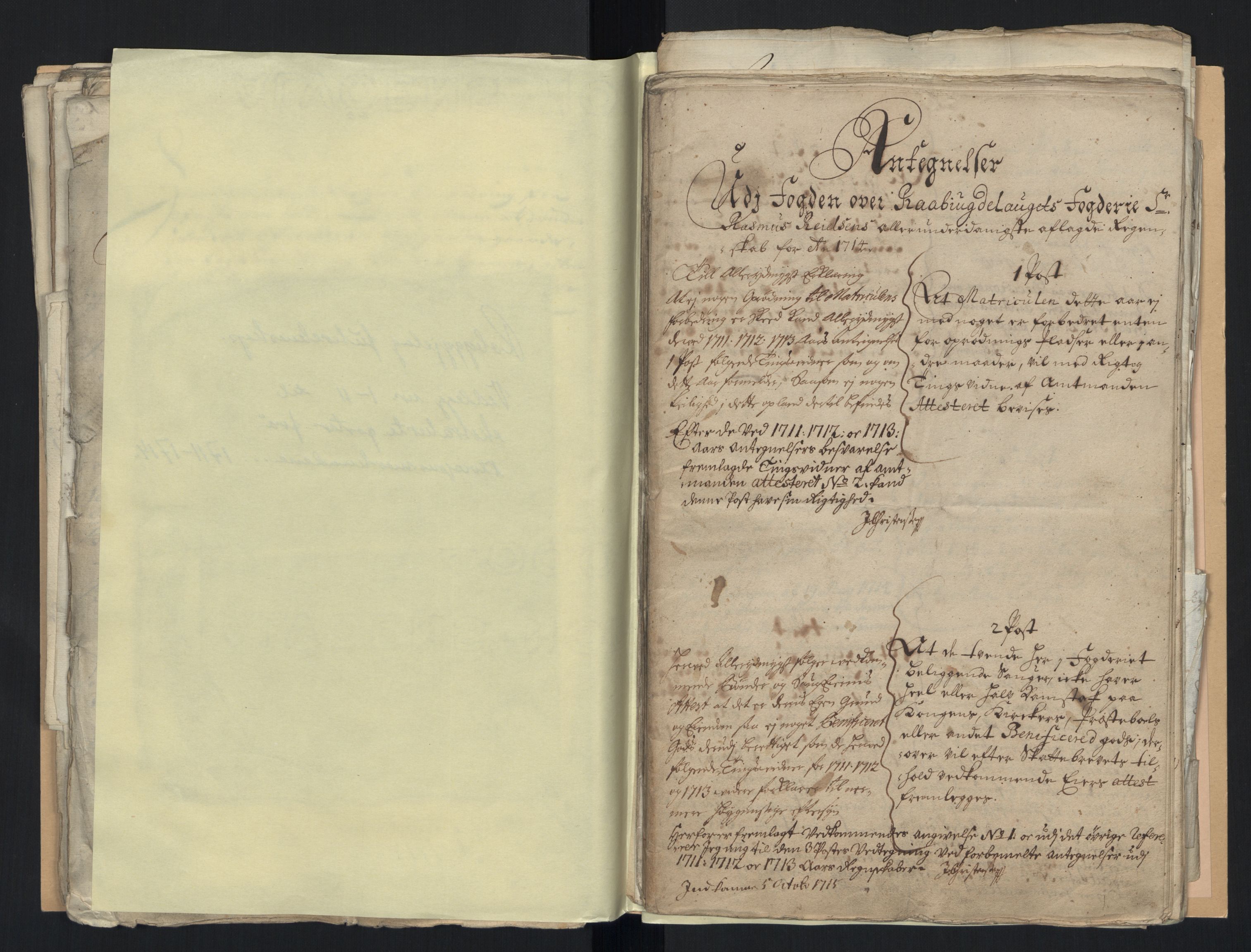 Rentekammeret inntil 1814, Reviderte regnskaper, Fogderegnskap, RA/EA-4092/R40/L2451: Fogderegnskap Råbyggelag, 1714-1715, p. 141