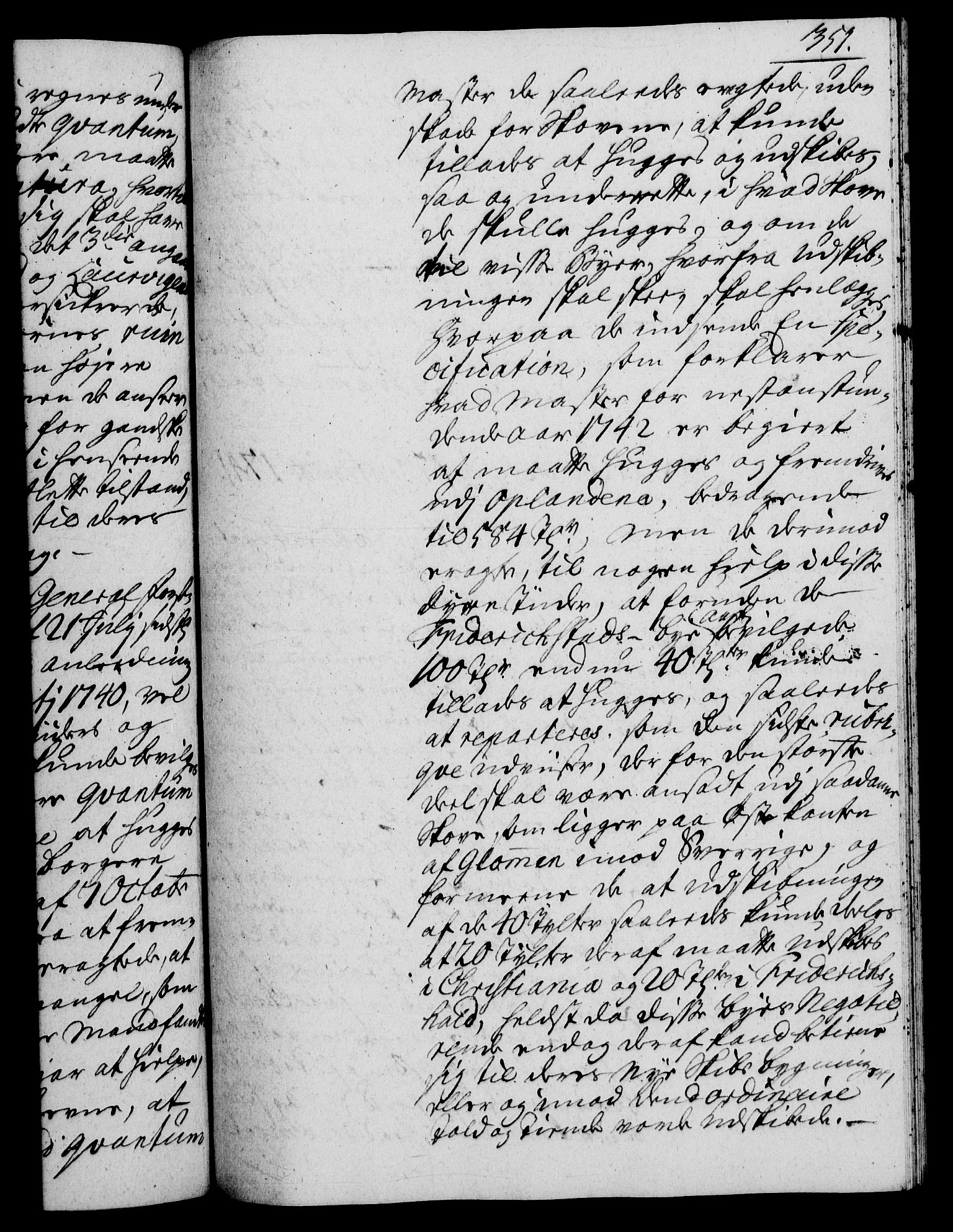 Rentekammeret, Kammerkanselliet, RA/EA-3111/G/Gh/Gha/L0023: Norsk ekstraktmemorialprotokoll (merket RK 53.68), 1741-1742, p. 351