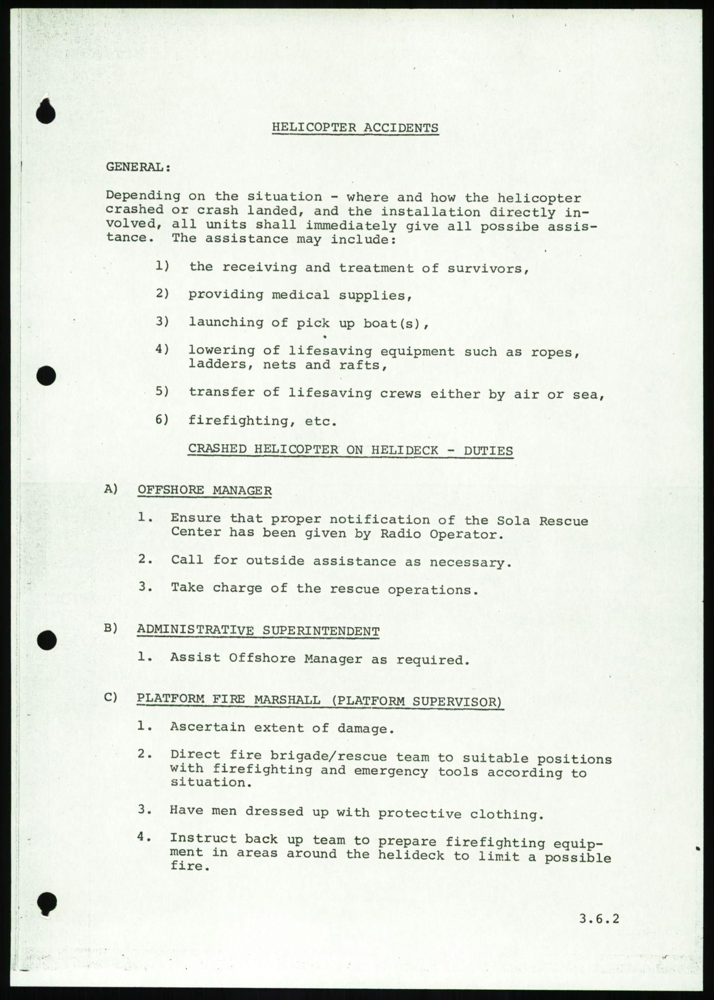 Justisdepartementet, Granskningskommisjonen ved Alexander Kielland-ulykken 27.3.1980, AV/RA-S-1165/D/L0016: O Beredskapsplaner (Doku.liste + O1-O3 av 3), 1980-1981, p. 128