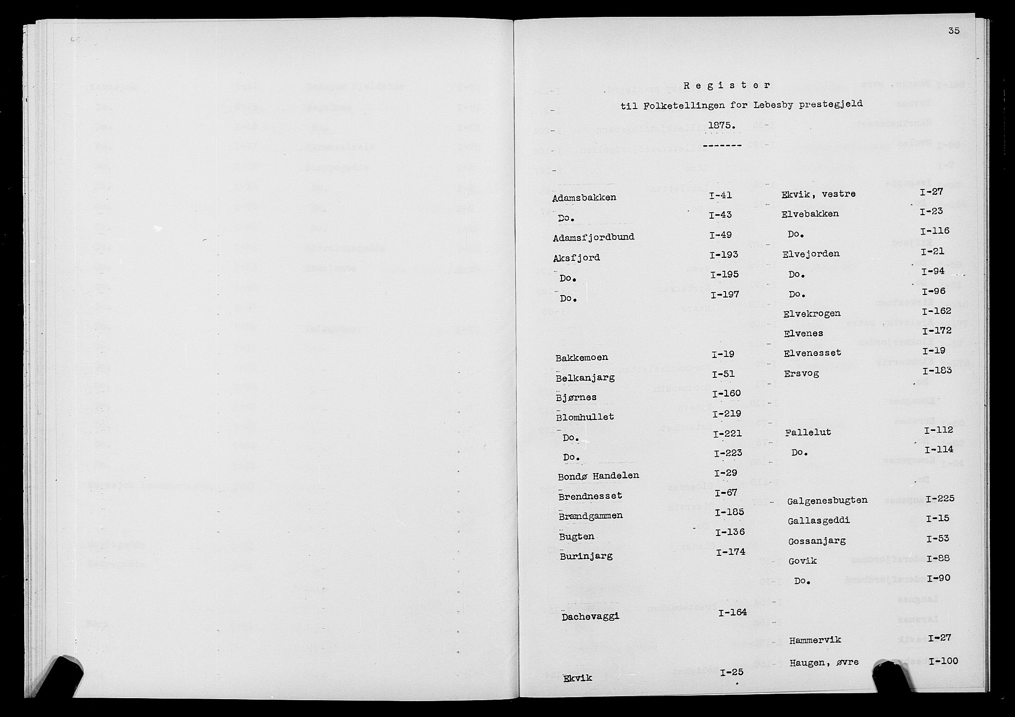SATØ, 1875 census for 2022P Lebesby, 1875, p. 35
