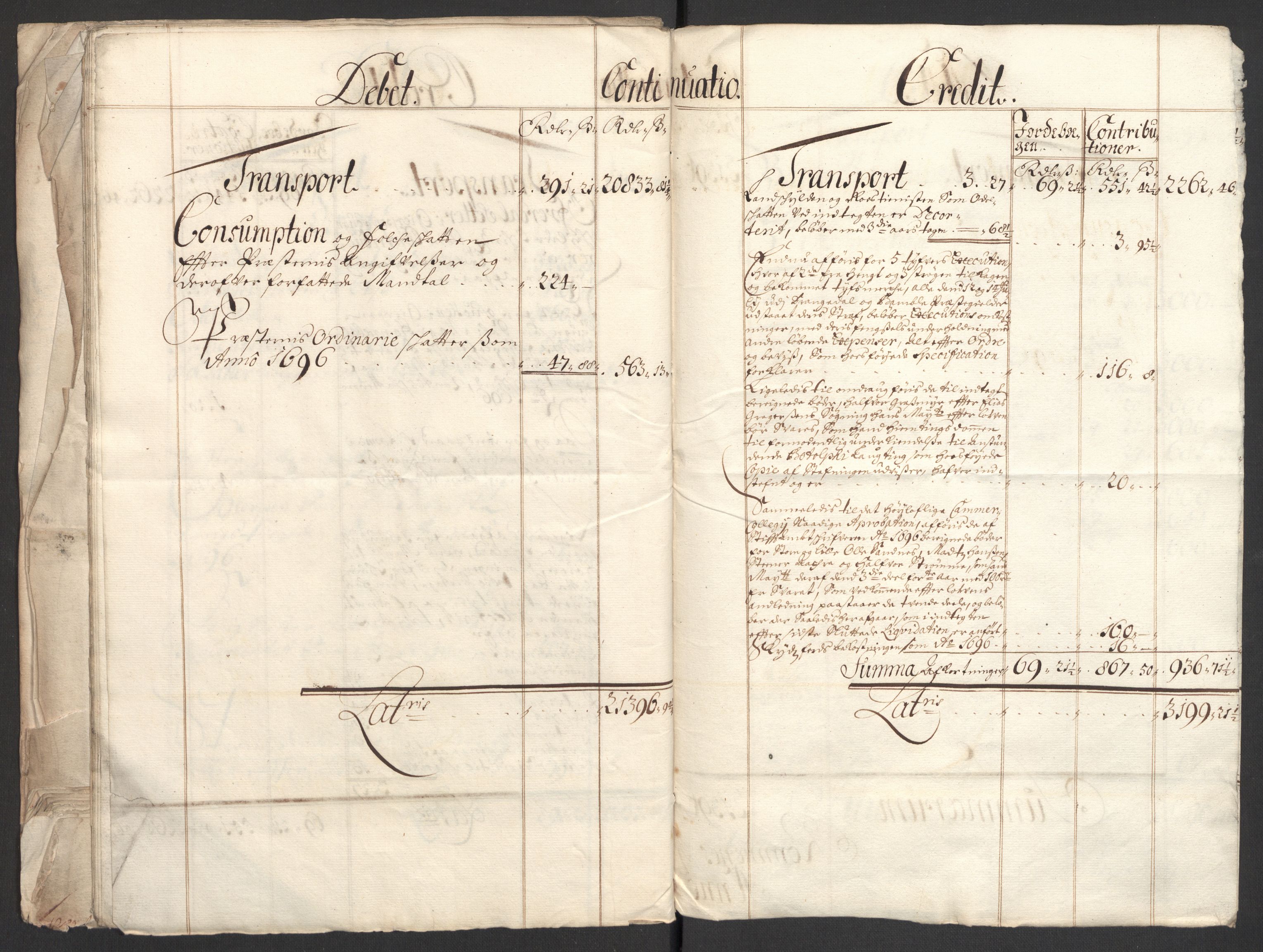Rentekammeret inntil 1814, Reviderte regnskaper, Fogderegnskap, RA/EA-4092/R36/L2096: Fogderegnskap Øvre og Nedre Telemark og Bamble, 1697, p. 23