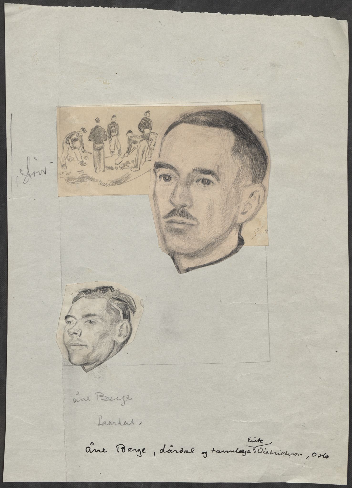 Grøgaard, Joachim, RA/PA-1773/F/L0002: Tegninger og tekster, 1942-1945, p. 100