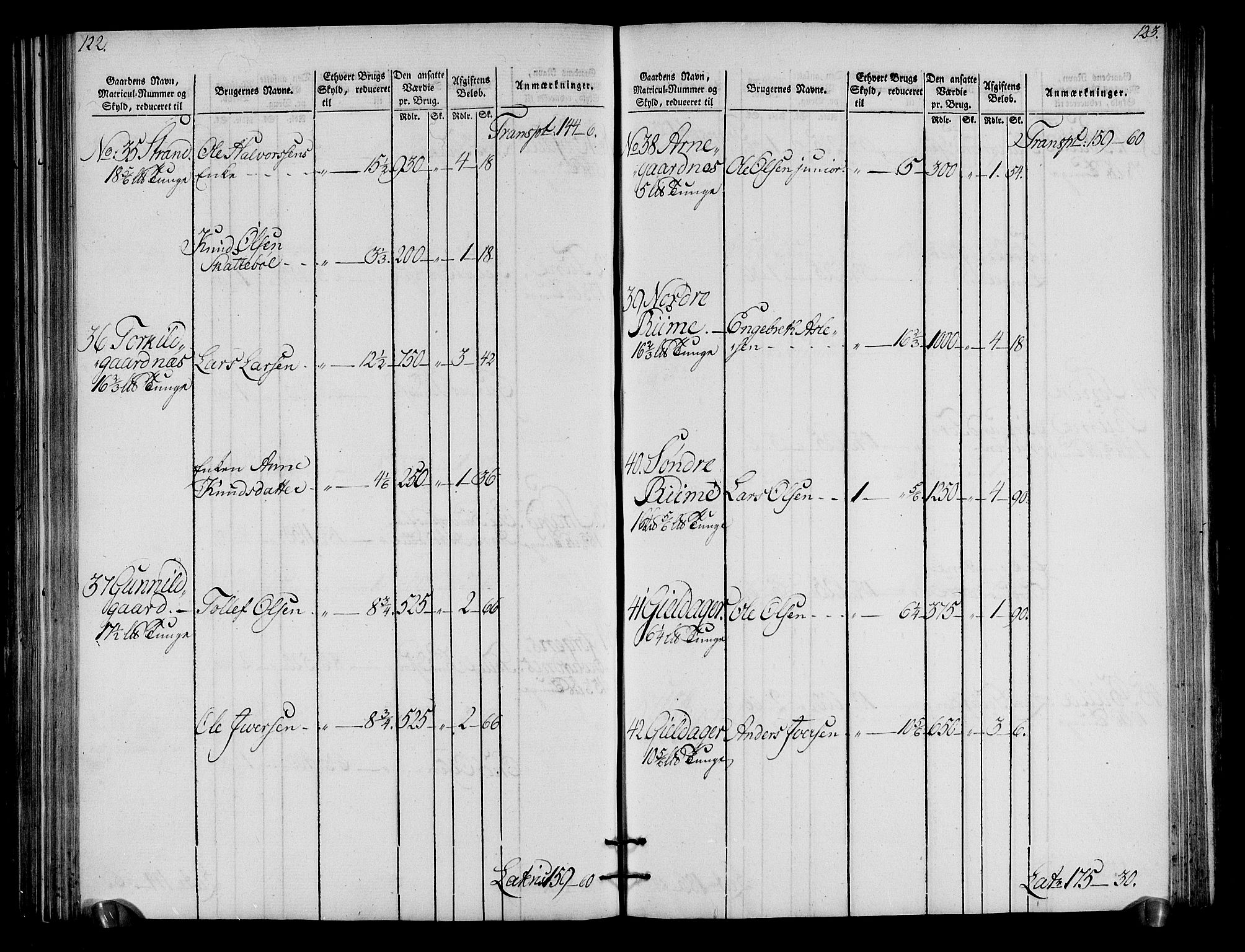 Rentekammeret inntil 1814, Realistisk ordnet avdeling, AV/RA-EA-4070/N/Ne/Nea/L0050: Ringerike og Hallingdal fogderi. Oppebørselsregister for Hallingdal, 1803-1804, p. 65