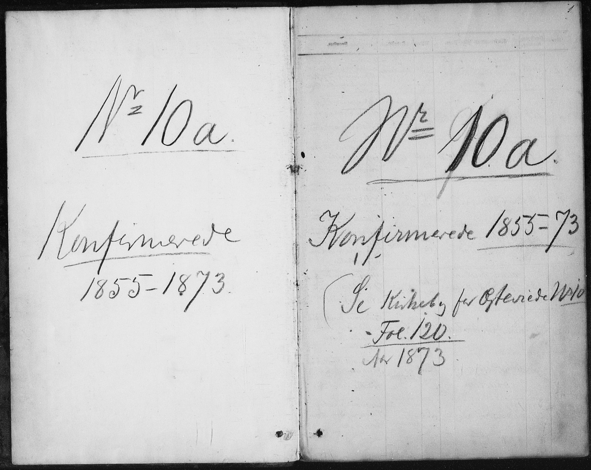 Sannidal kirkebøker, AV/SAKO-A-296/F/Fa/L0009: Parish register (official) no. 9, 1855-1873, p. 1