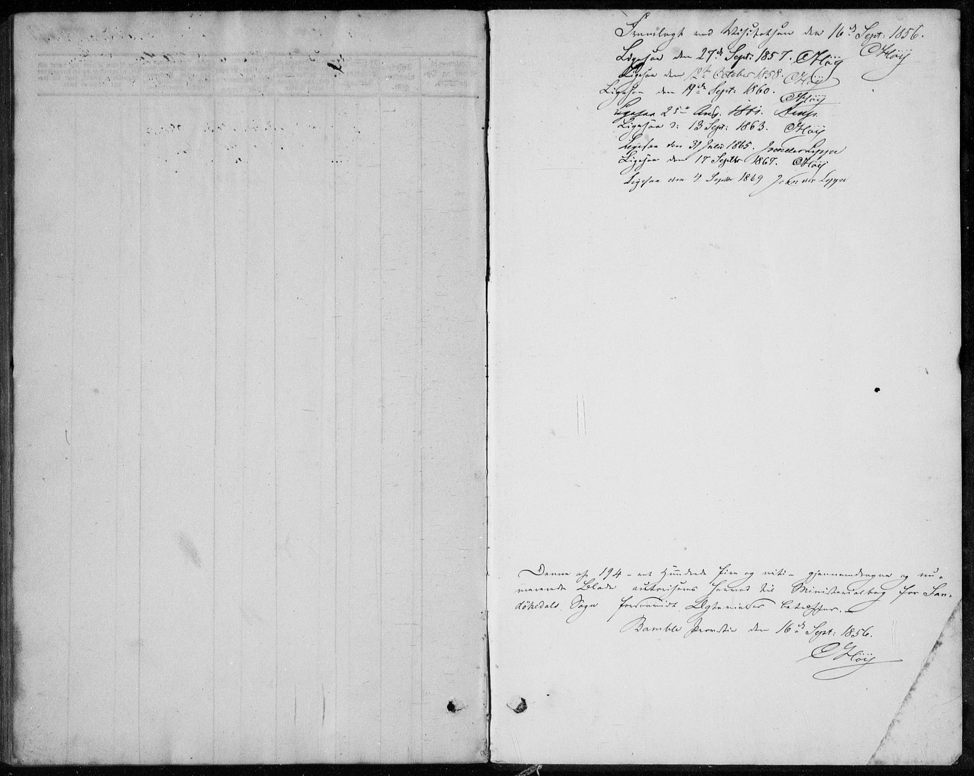 Sannidal kirkebøker, SAKO/A-296/F/Fa/L0010: Parish register (official) no. 10, 1855-1873