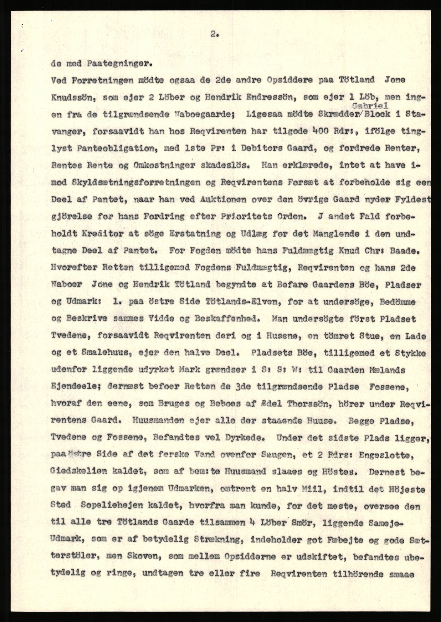 Statsarkivet i Stavanger, SAST/A-101971/03/Y/Yj/L0089: Avskrifter sortert etter gårdsnavn: Tuneim - Tørsdal ved Uglehaugen, 1750-1930, p. 229