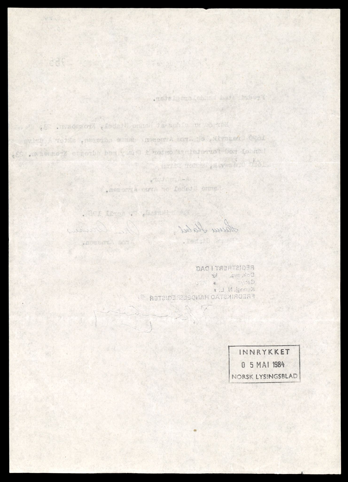 Fredrikstad tingrett, AV/SAT-A-10473/K/Kb/Kbb/L0001: Enkeltmannsforetak, aksjeselskap og andelslag, A-Al, 1944-1990, p. 2