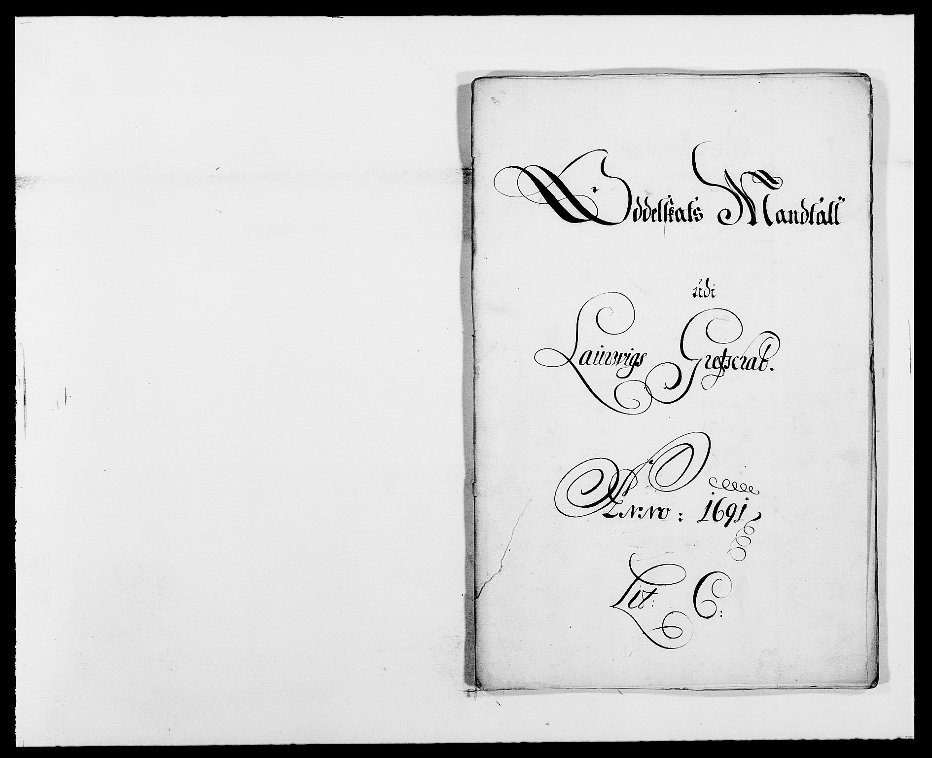 Rentekammeret inntil 1814, Reviderte regnskaper, Fogderegnskap, RA/EA-4092/R33/L1972: Fogderegnskap Larvik grevskap, 1690-1691, p. 245