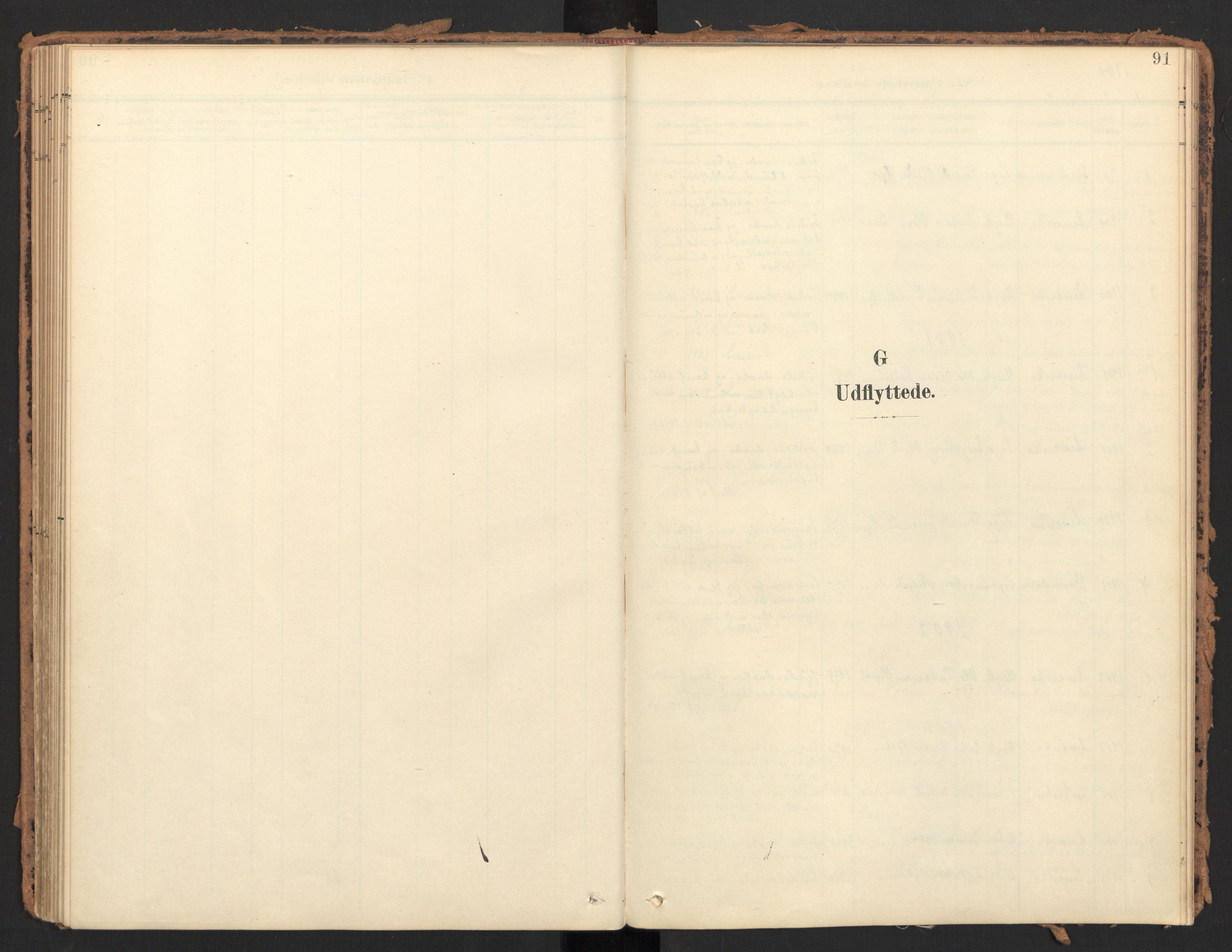 Ministerialprotokoller, klokkerbøker og fødselsregistre - Møre og Romsdal, SAT/A-1454/595/L1048: Parish register (official) no. 595A10, 1900-1917, p. 91