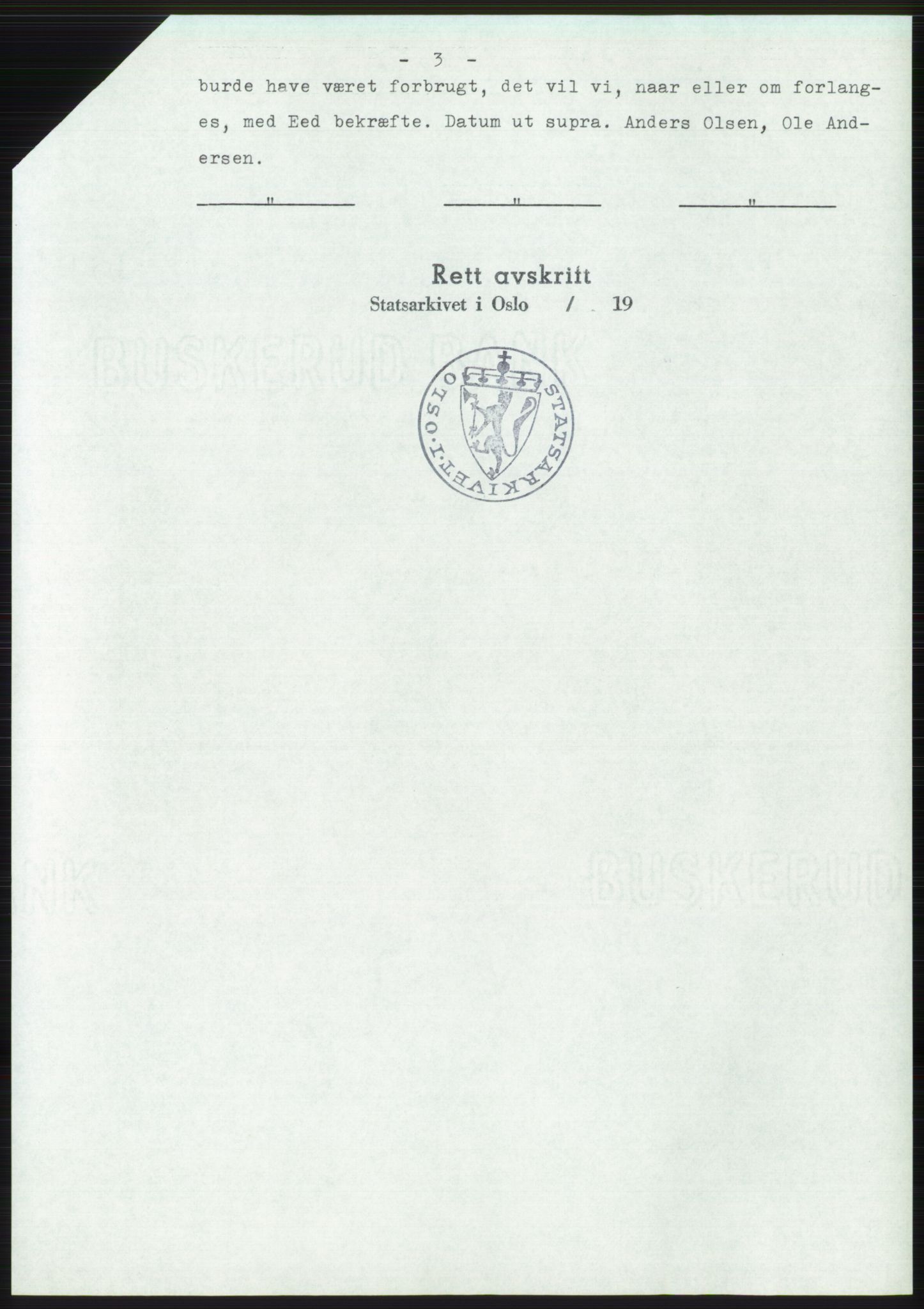 Statsarkivet i Oslo, AV/SAO-A-10621/Z/Zd/L0036: Avskrifter, j.nr 88-2903/1977, 1977, p. 5