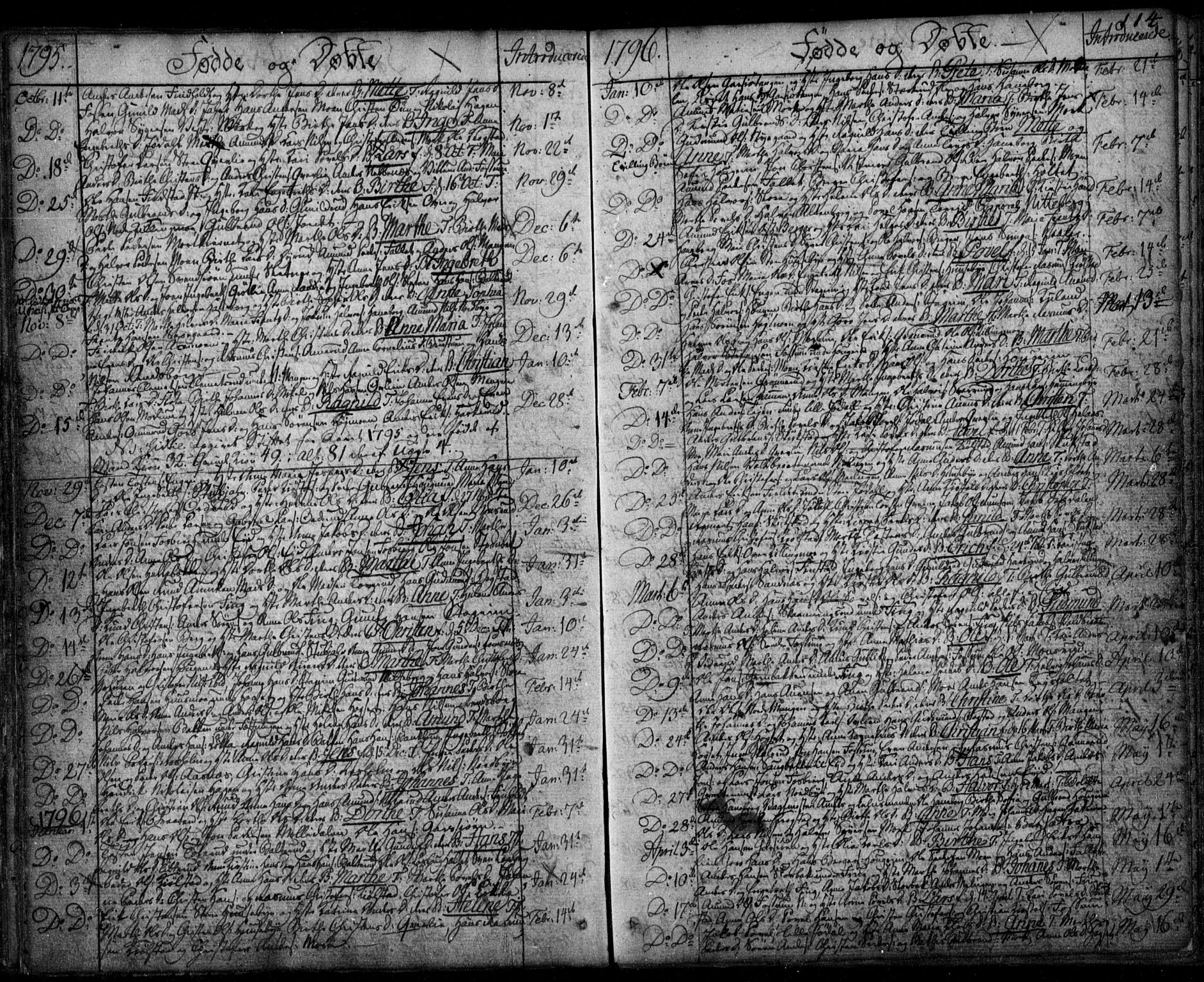 Aurskog prestekontor Kirkebøker, SAO/A-10304a/F/Fa/L0003: Parish register (official) no. I 3, 1767-1807, p. 114