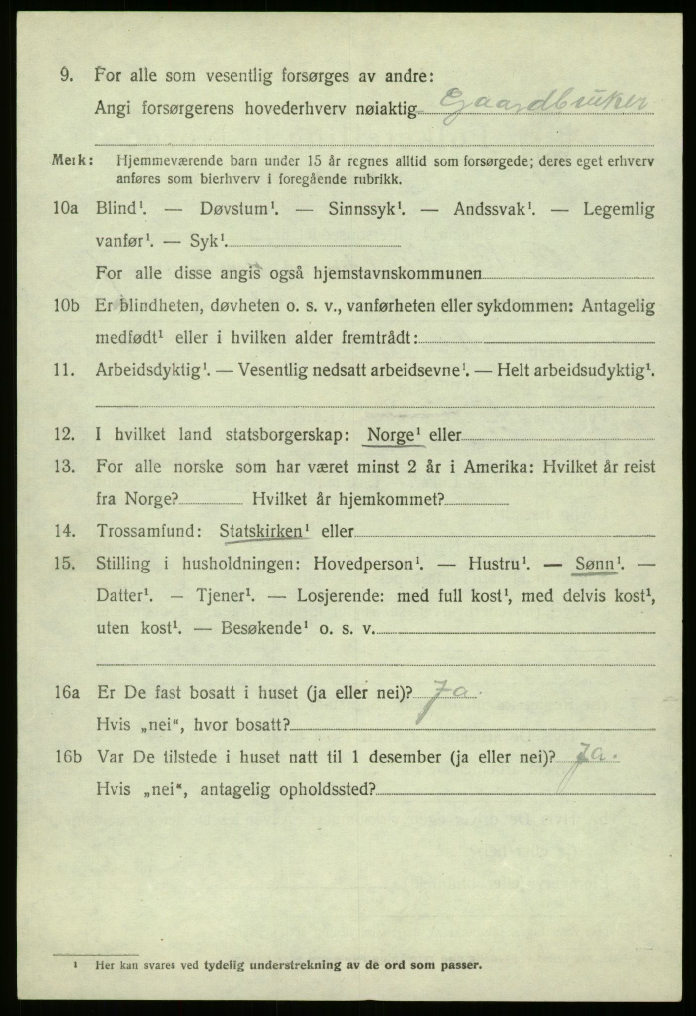 SAB, 1920 census for Askvoll, 1920, p. 6759