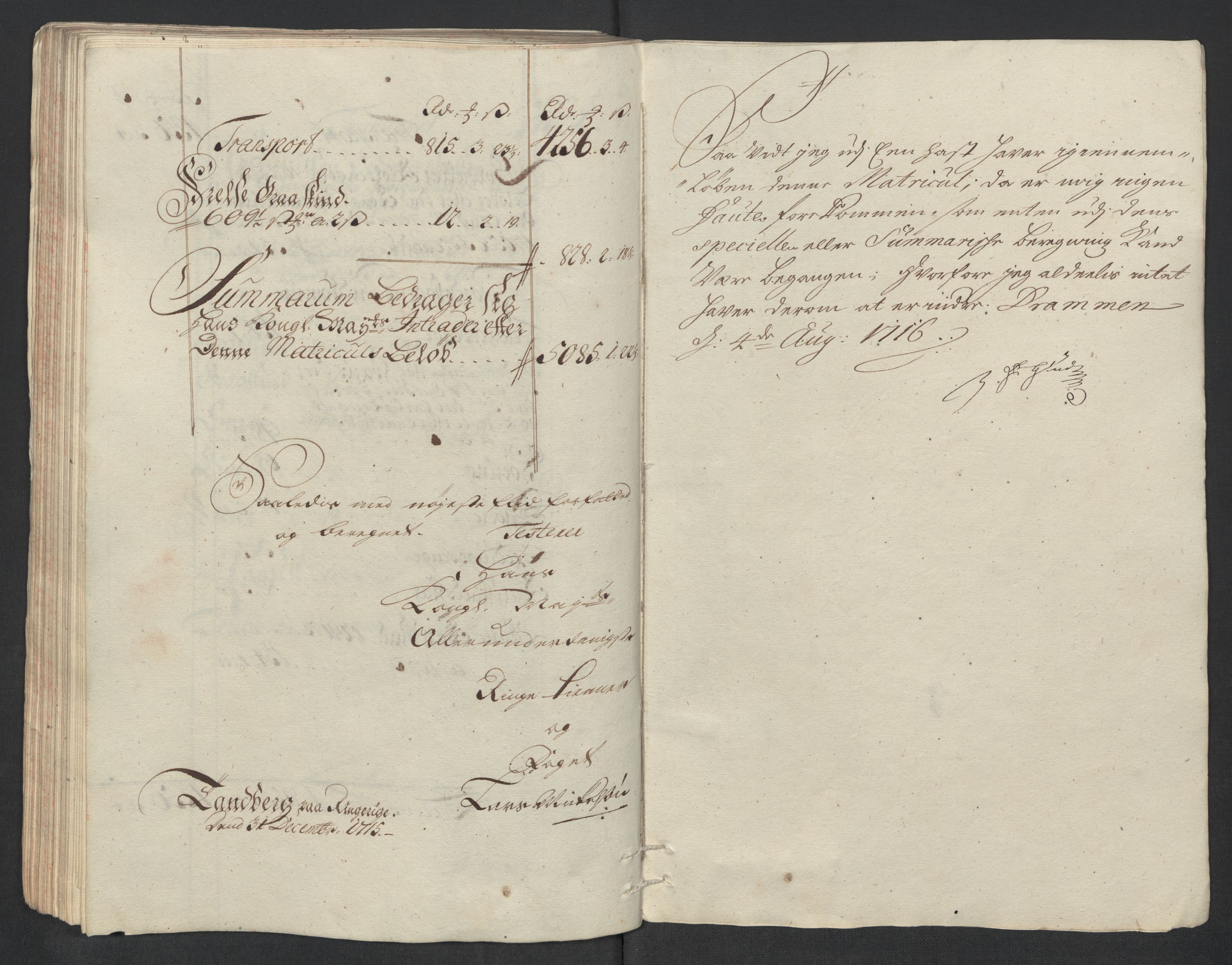 Rentekammeret inntil 1814, Reviderte regnskaper, Fogderegnskap, RA/EA-4092/R23/L1473: Fogderegnskap Ringerike og Hallingdal, 1715, p. 106