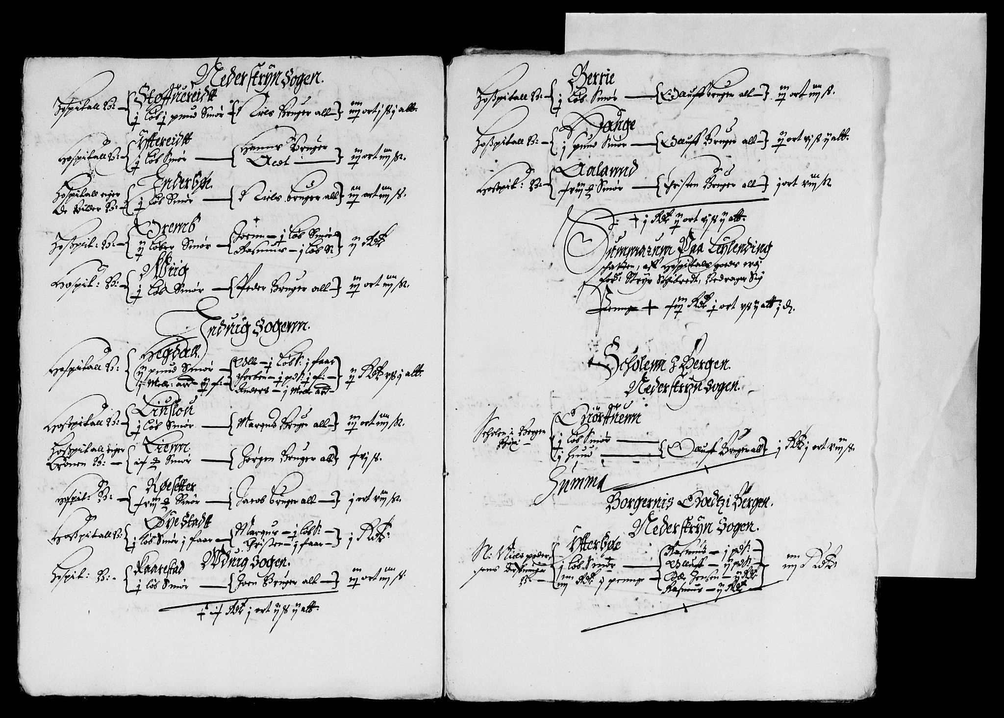 Rentekammeret inntil 1814, Reviderte regnskaper, Lensregnskaper, RA/EA-5023/R/Rb/Rbt/L0123: Bergenhus len, 1652