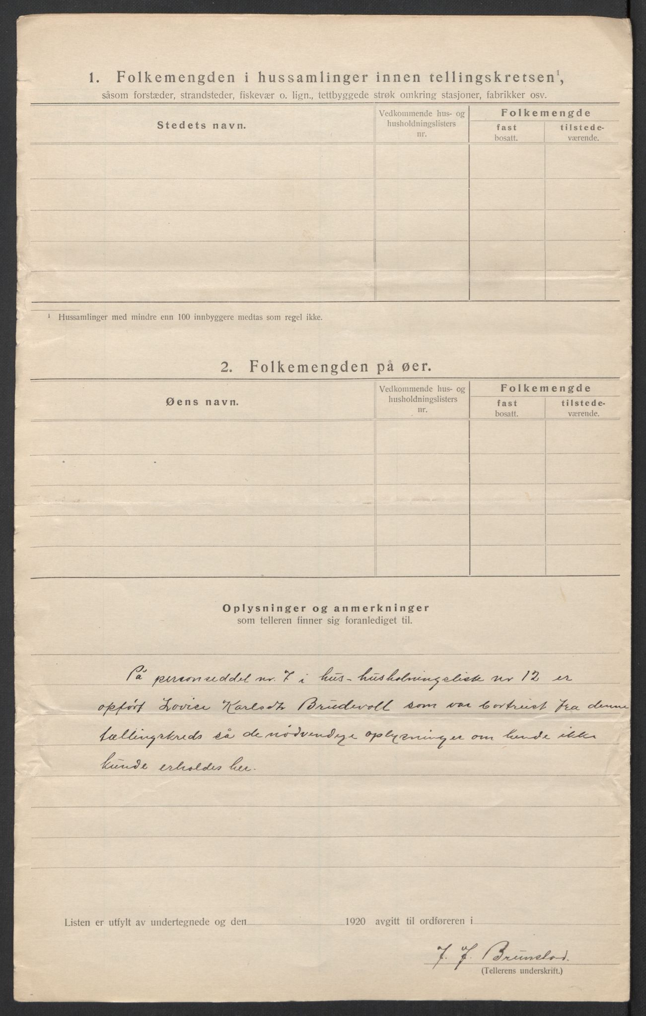 SAT, 1920 census for Sykkylven, 1920, p. 24