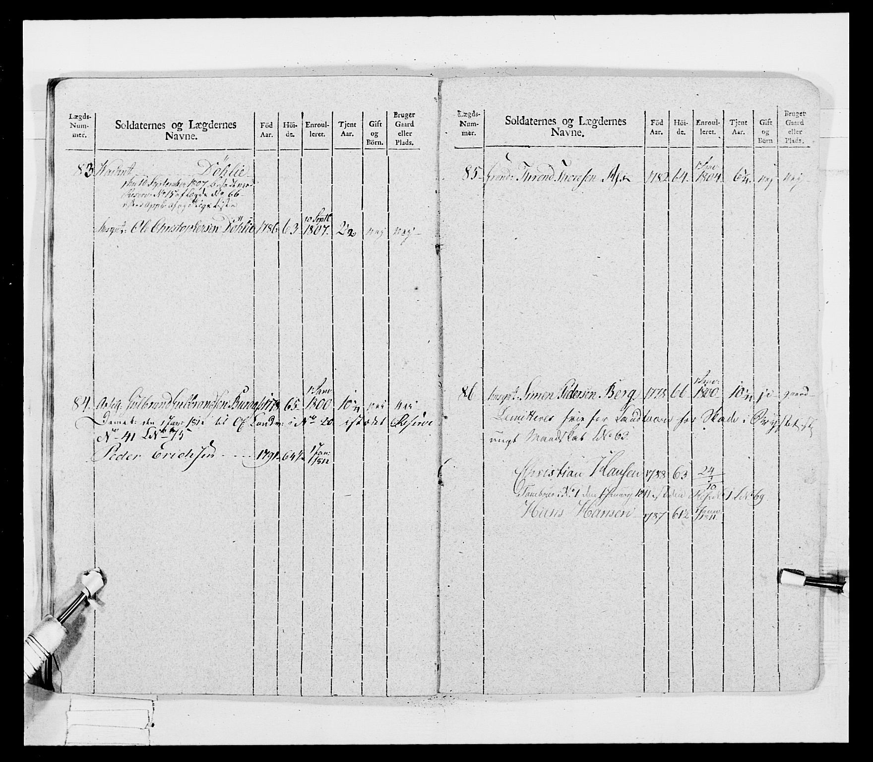 Generalitets- og kommissariatskollegiet, Det kongelige norske kommissariatskollegium, AV/RA-EA-5420/E/Eh/L0033: Nordafjelske gevorbne infanteriregiment, 1810, p. 82