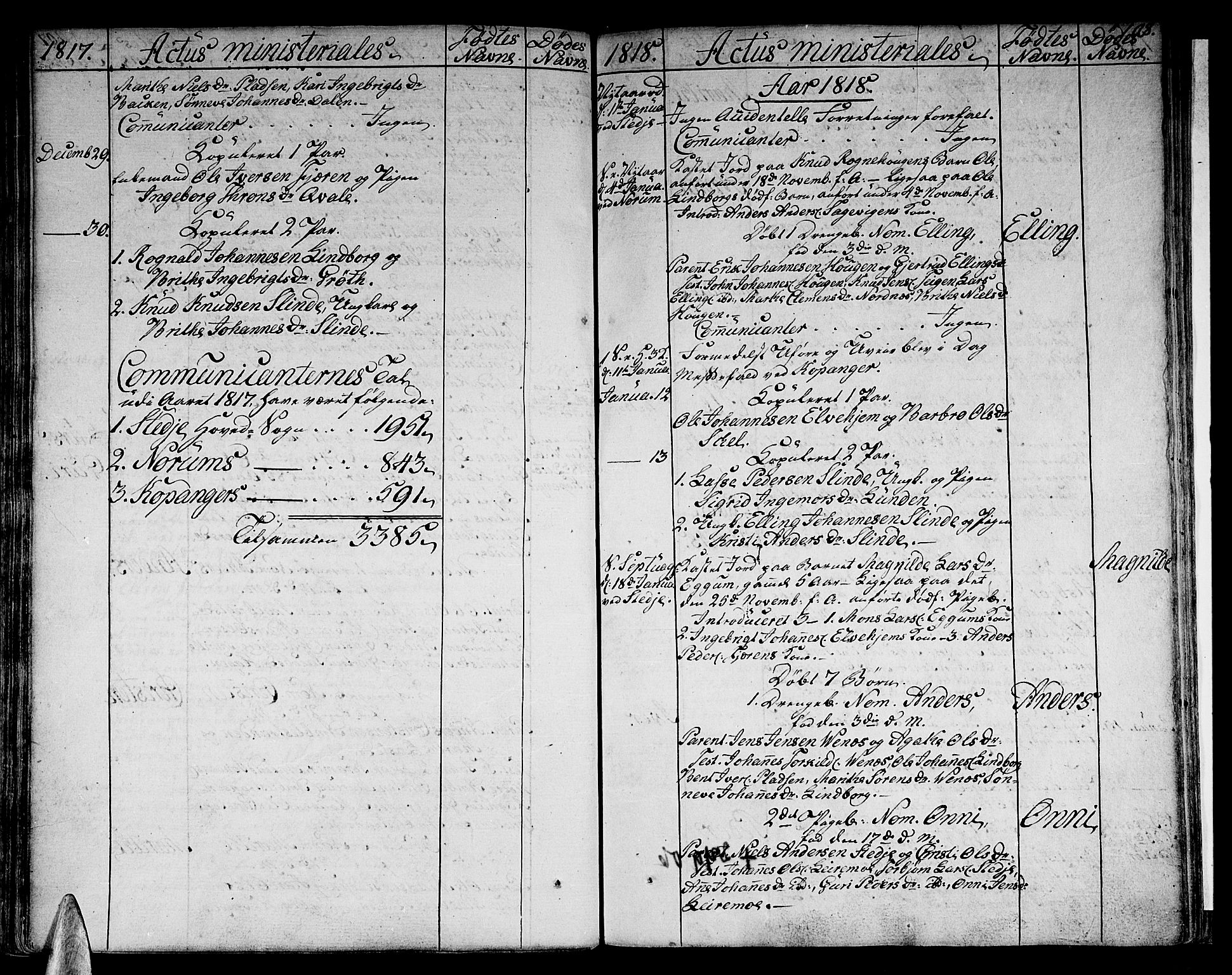 Sogndal sokneprestembete, SAB/A-81301/H/Haa/Haaa/L0009: Parish register (official) no. A 9, 1809-1821, p. 108