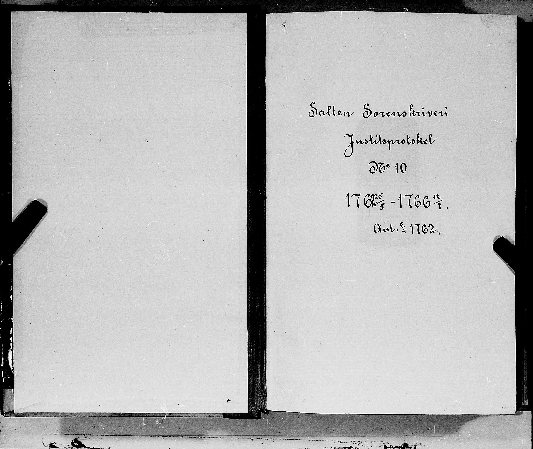 Salten sorenskriveri, SAT/A-4578/1/1/1A/L0011: Tingbok, 1762-1766