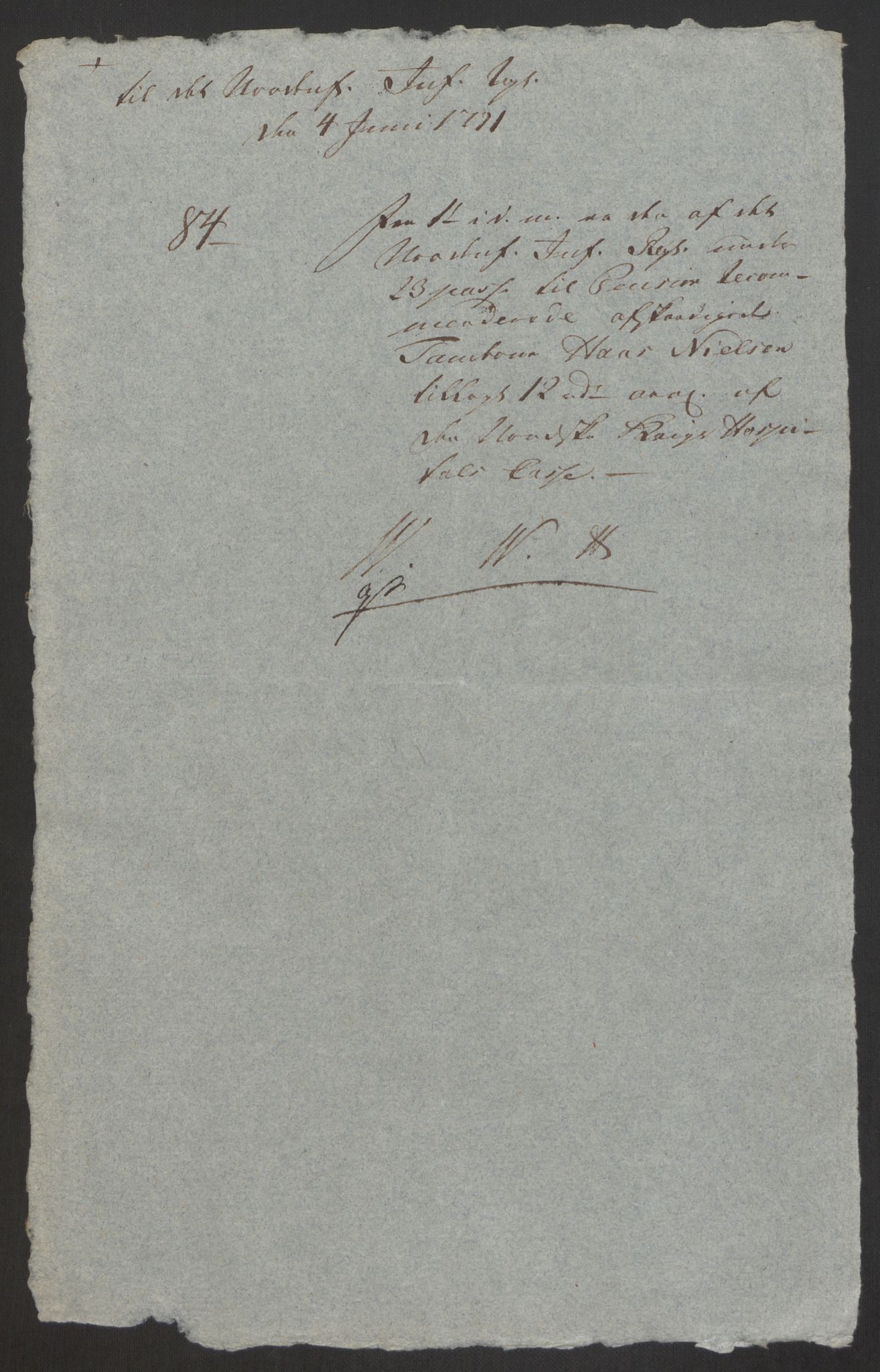 Forsvaret, Den norske kvesthuskasse/krigshospitalkasse, AV/RA-RAFA-1887/F/Fa/L0008: Konsepter, 1790-1793, p. 510