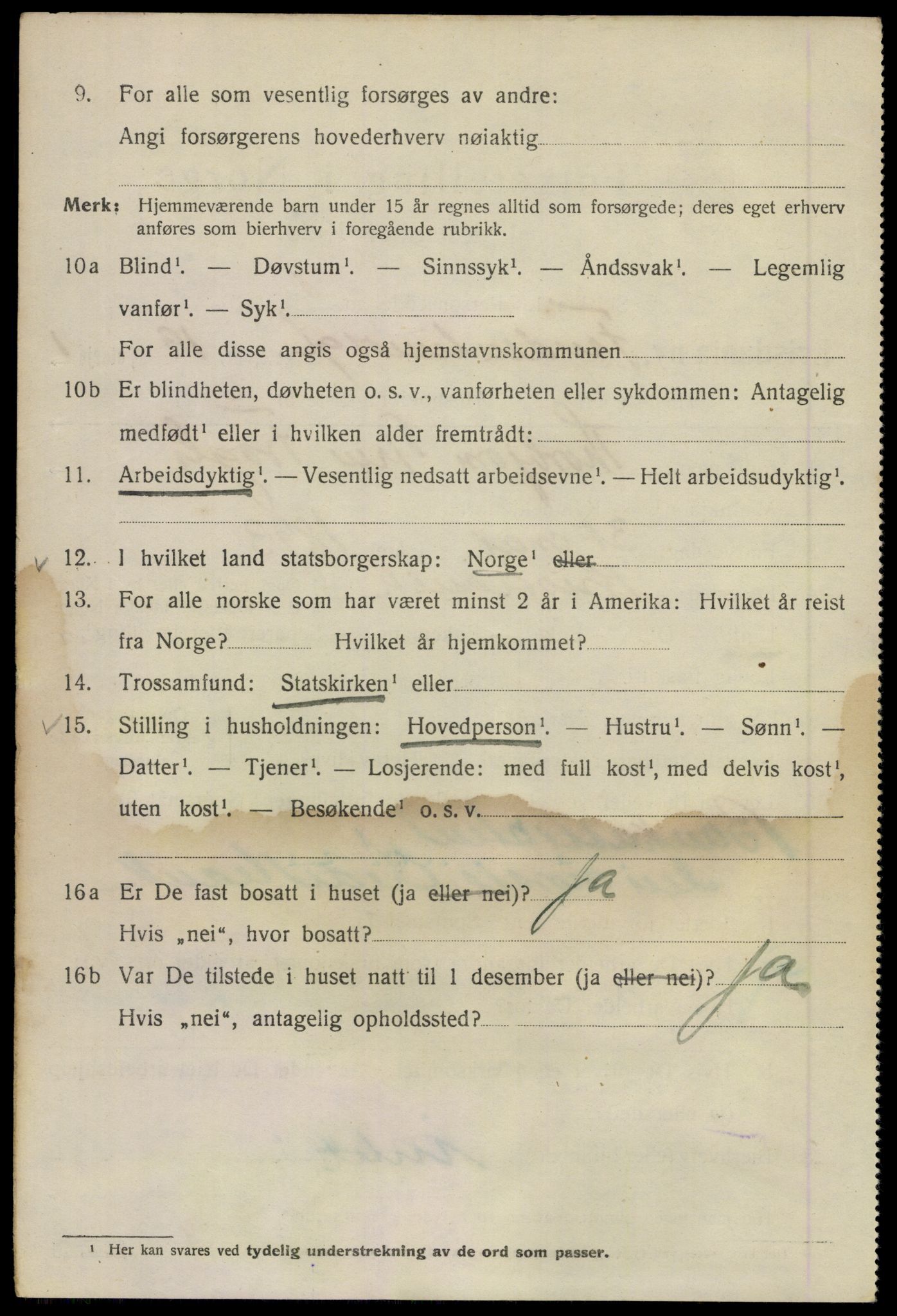 SAO, 1920 census for Kristiania, 1920, p. 245250