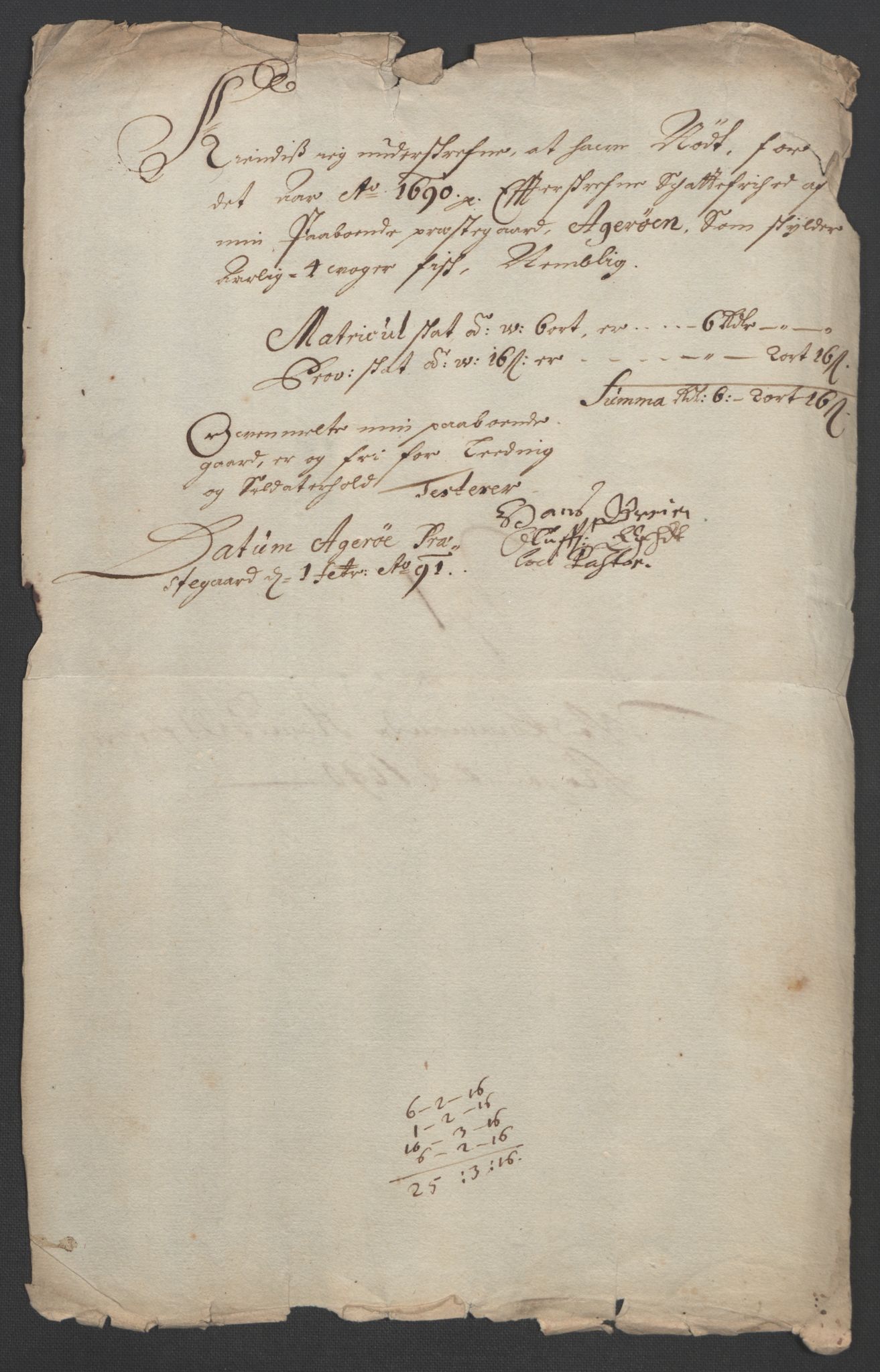 Rentekammeret inntil 1814, Reviderte regnskaper, Fogderegnskap, RA/EA-4092/R55/L3649: Fogderegnskap Romsdal, 1690-1691, p. 162