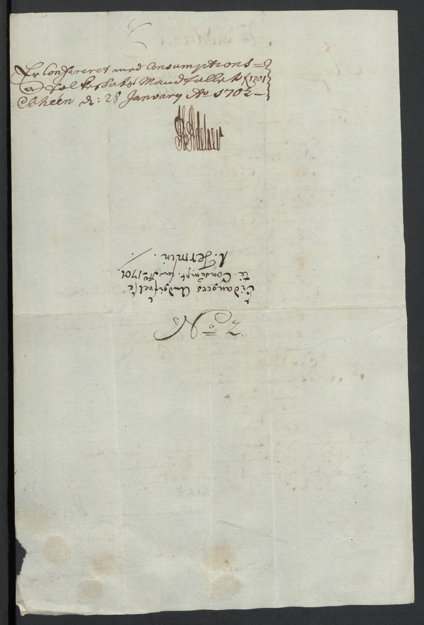 Rentekammeret inntil 1814, Reviderte regnskaper, Fogderegnskap, AV/RA-EA-4092/R36/L2105: Fogderegnskap Øvre og Nedre Telemark og Bamble, 1701, p. 198