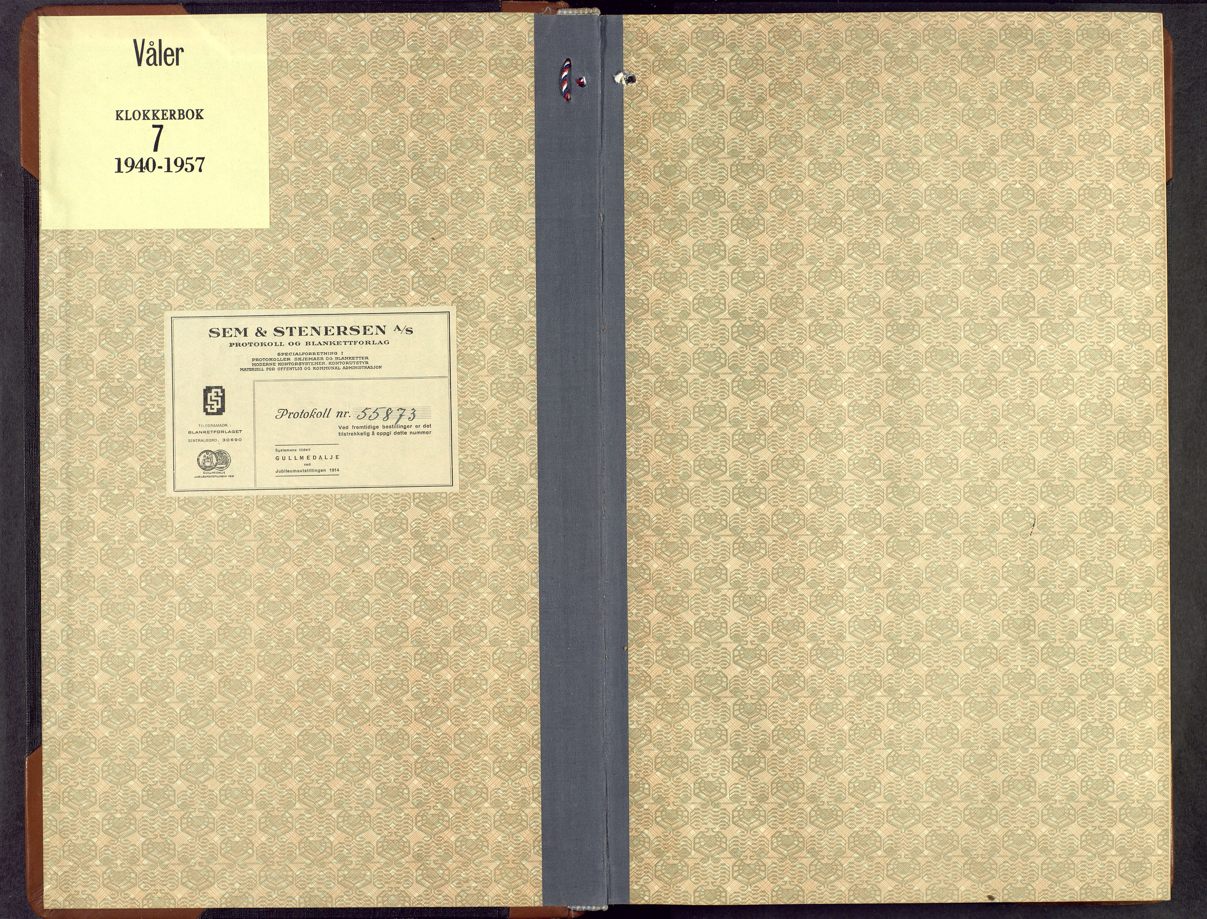 Våler prestekontor, Hedmark, AV/SAH-PREST-040/H/Ha/Hab/L0007: Parish register (copy) no. 7, 1940-1957