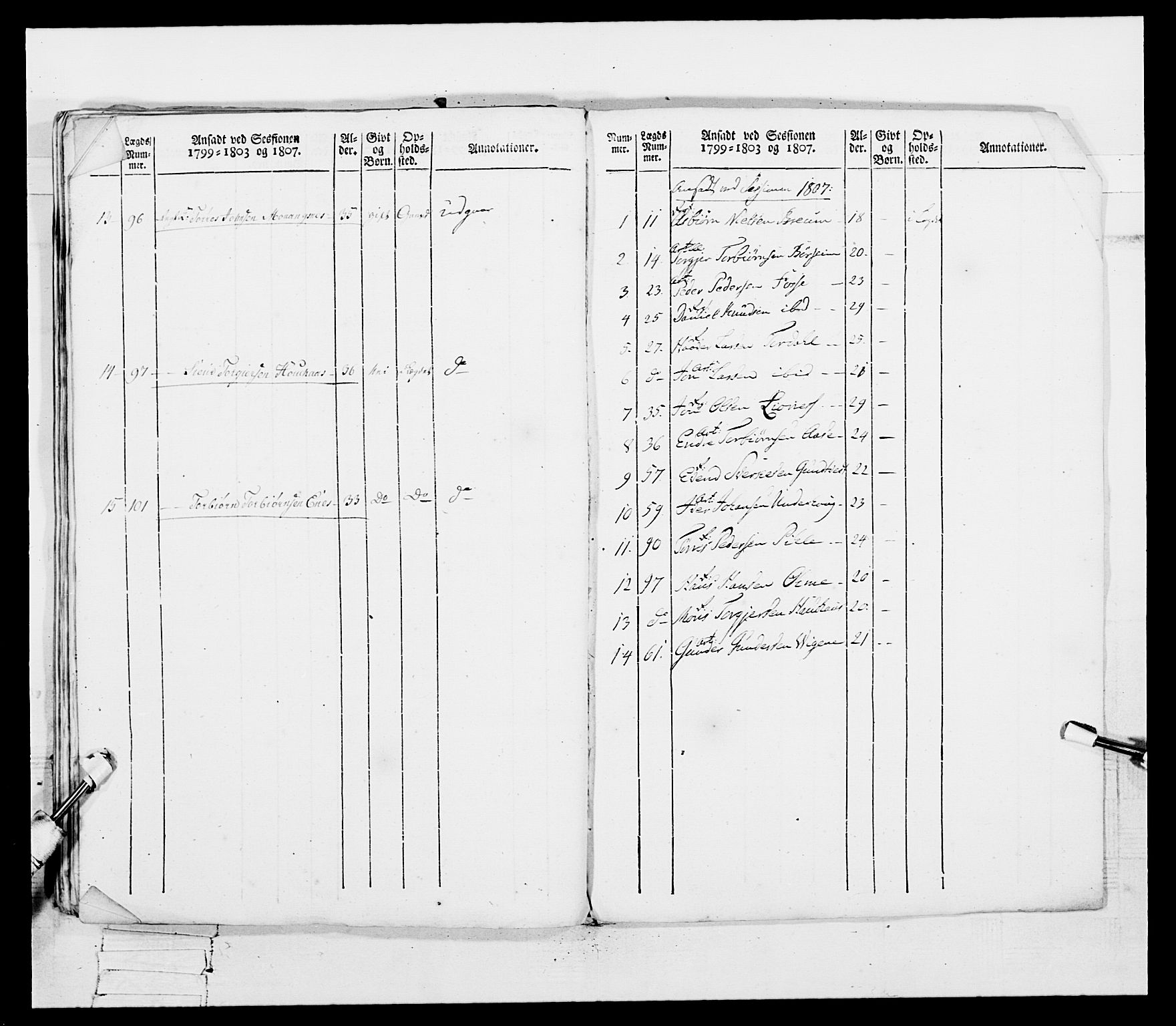 Generalitets- og kommissariatskollegiet, Det kongelige norske kommissariatskollegium, RA/EA-5420/E/Eh/L0097: Bergenhusiske nasjonale infanteriregiment, 1803-1807, p. 322