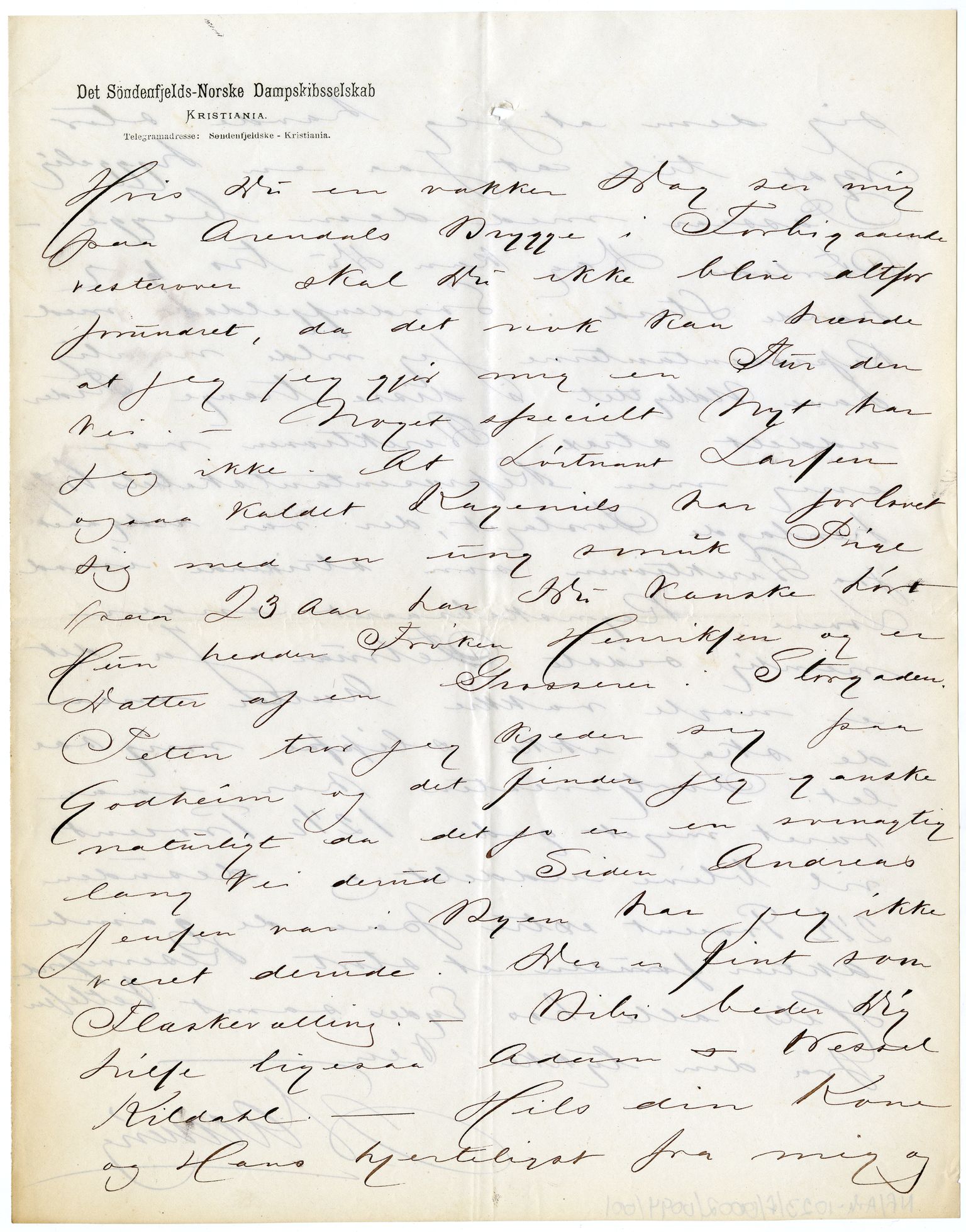 Diderik Maria Aalls brevsamling, NF/Ark-1023/F/L0002: D.M. Aalls brevsamling. B - C, 1799-1889, p. 467