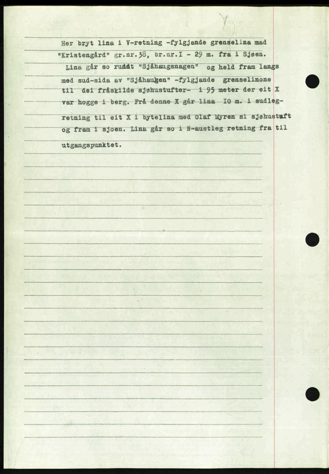 Romsdal sorenskriveri, SAT/A-4149/1/2/2C: Mortgage book no. A22, 1947-1947, Diary no: : 199/1947