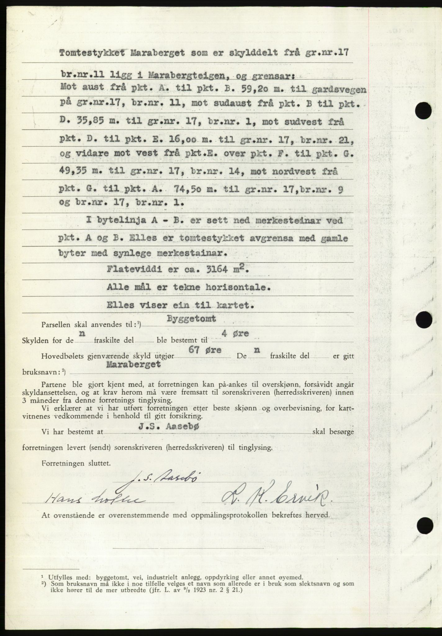 Søre Sunnmøre sorenskriveri, SAT/A-4122/1/2/2C/L0076: Mortgage book no. 2A, 1943-1944, Diary no: : 348/1944