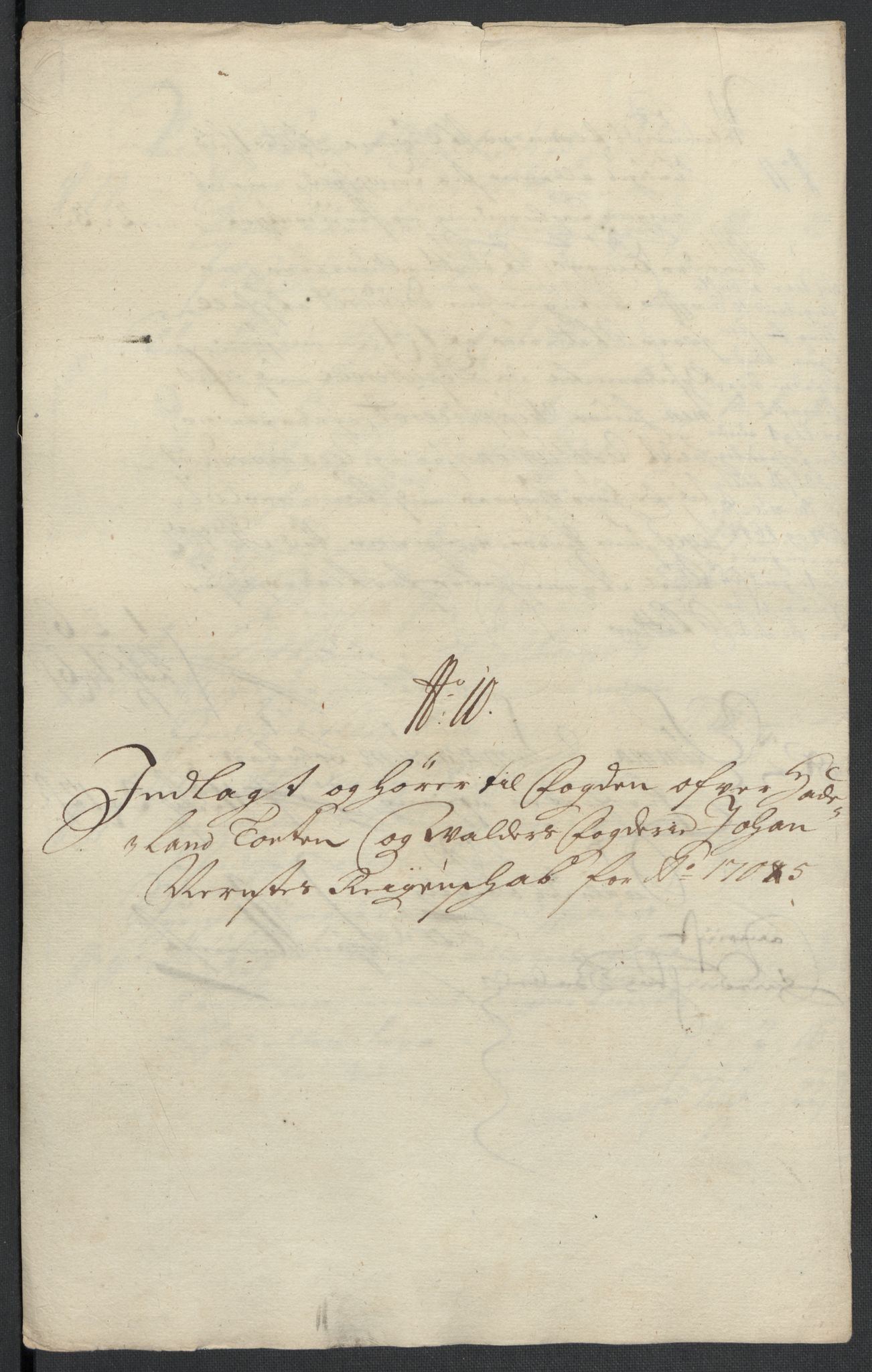 Rentekammeret inntil 1814, Reviderte regnskaper, Fogderegnskap, AV/RA-EA-4092/R18/L1303: Fogderegnskap Hadeland, Toten og Valdres, 1705, p. 120