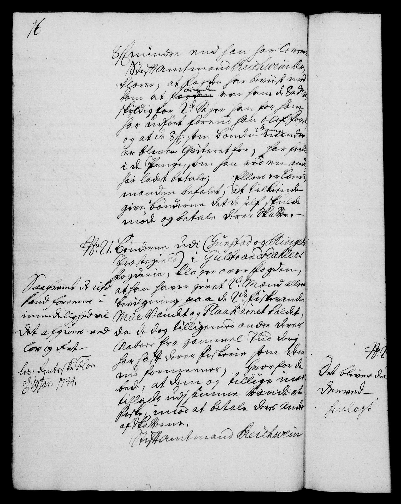 Rentekammeret, Kammerkanselliet, AV/RA-EA-3111/G/Gh/Gha/L0016: Norsk ekstraktmemorialprotokoll (merket RK 53.61), 1734-1735, p. 16