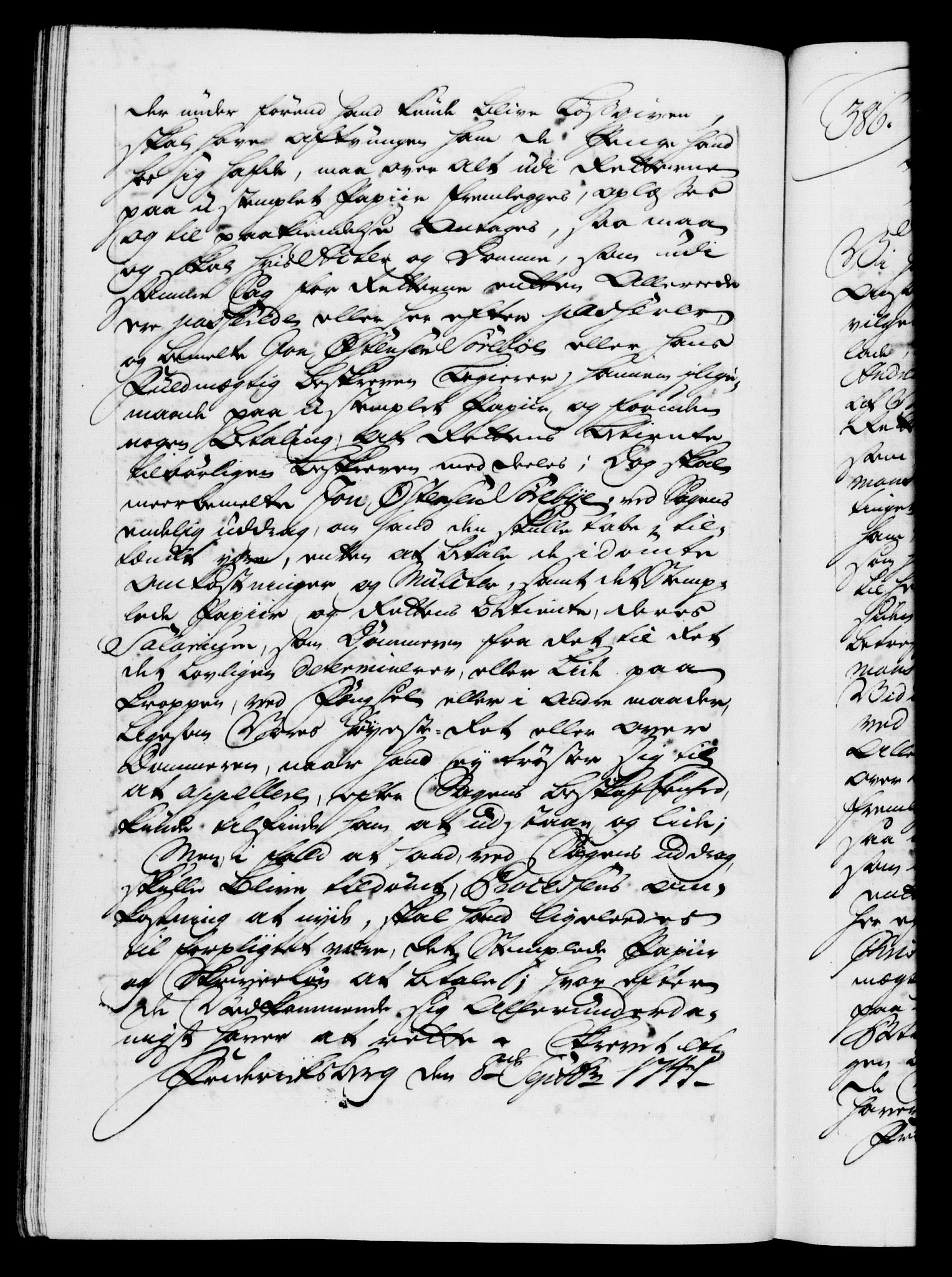 Danske Kanselli 1572-1799, AV/RA-EA-3023/F/Fc/Fca/Fcaa/L0032: Norske registre, 1741-1742, p. 254b