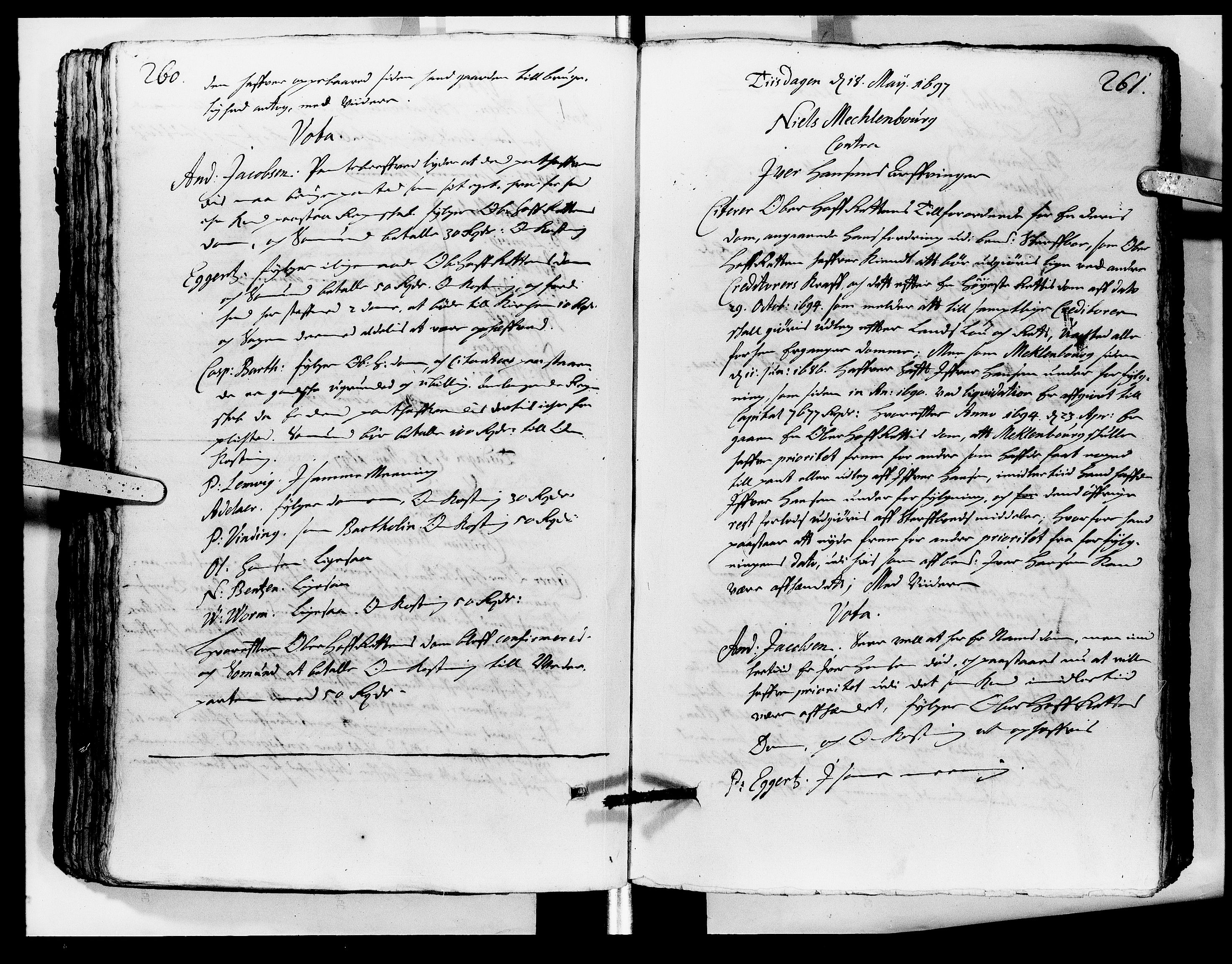 Højesteret, DRA/A-0009, 1697, p. 260-261