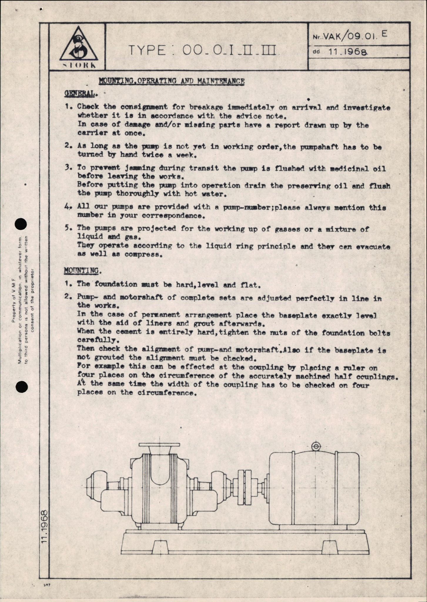 Pa 1503 - Stavanger Drilling AS, AV/SAST-A-101906/2/E/Eb/Ebb/L0001: Alexander L. Kielland plattform - Operation manual, 1976, p. 264