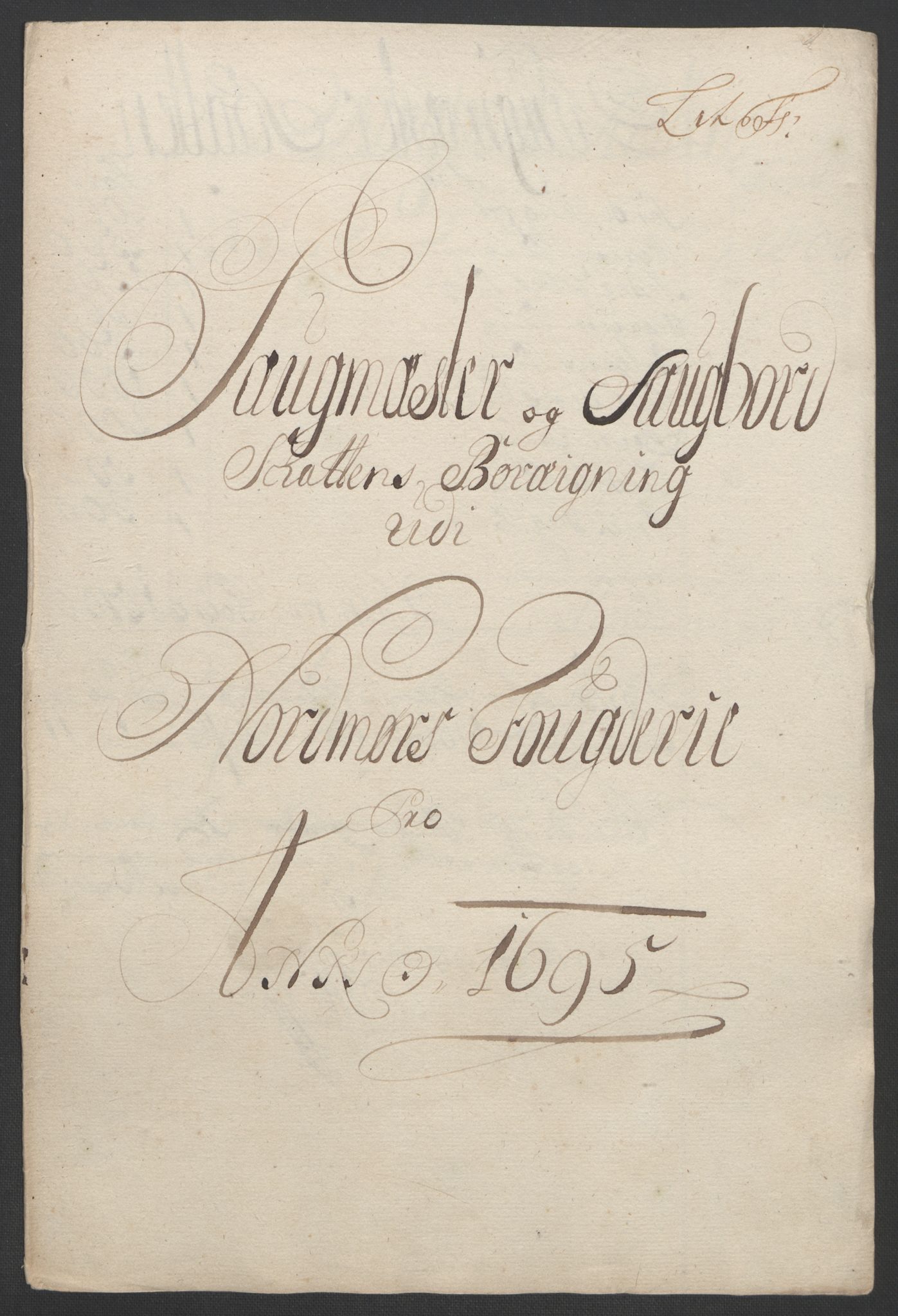 Rentekammeret inntil 1814, Reviderte regnskaper, Fogderegnskap, RA/EA-4092/R56/L3736: Fogderegnskap Nordmøre, 1694-1696, p. 272
