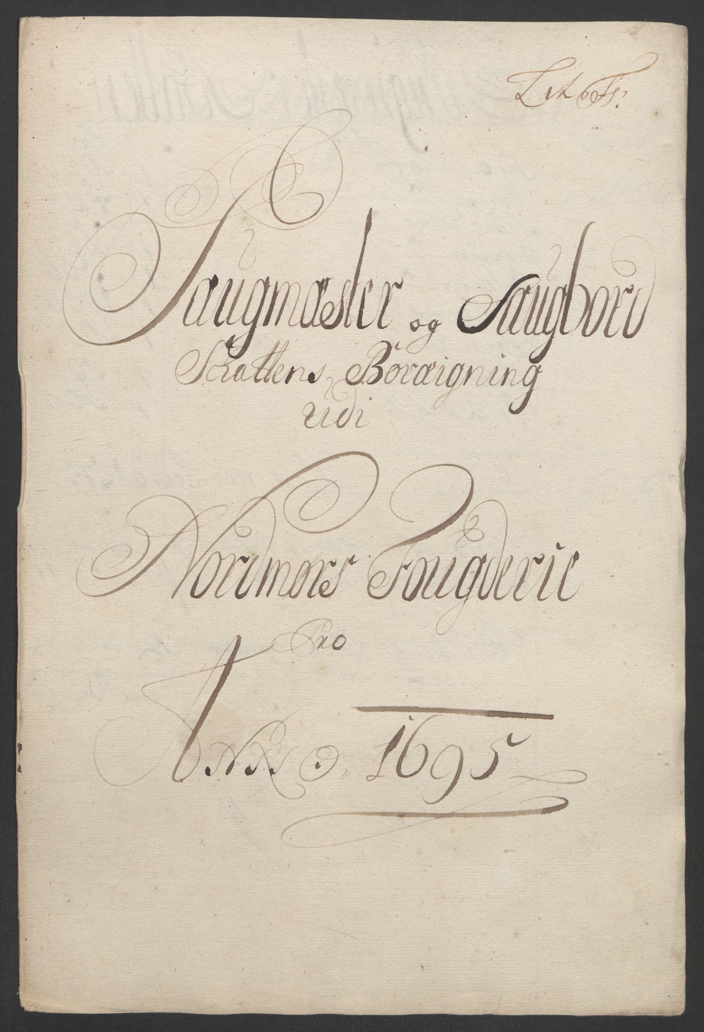 Rentekammeret inntil 1814, Reviderte regnskaper, Fogderegnskap, AV/RA-EA-4092/R56/L3736: Fogderegnskap Nordmøre, 1694-1696, p. 272