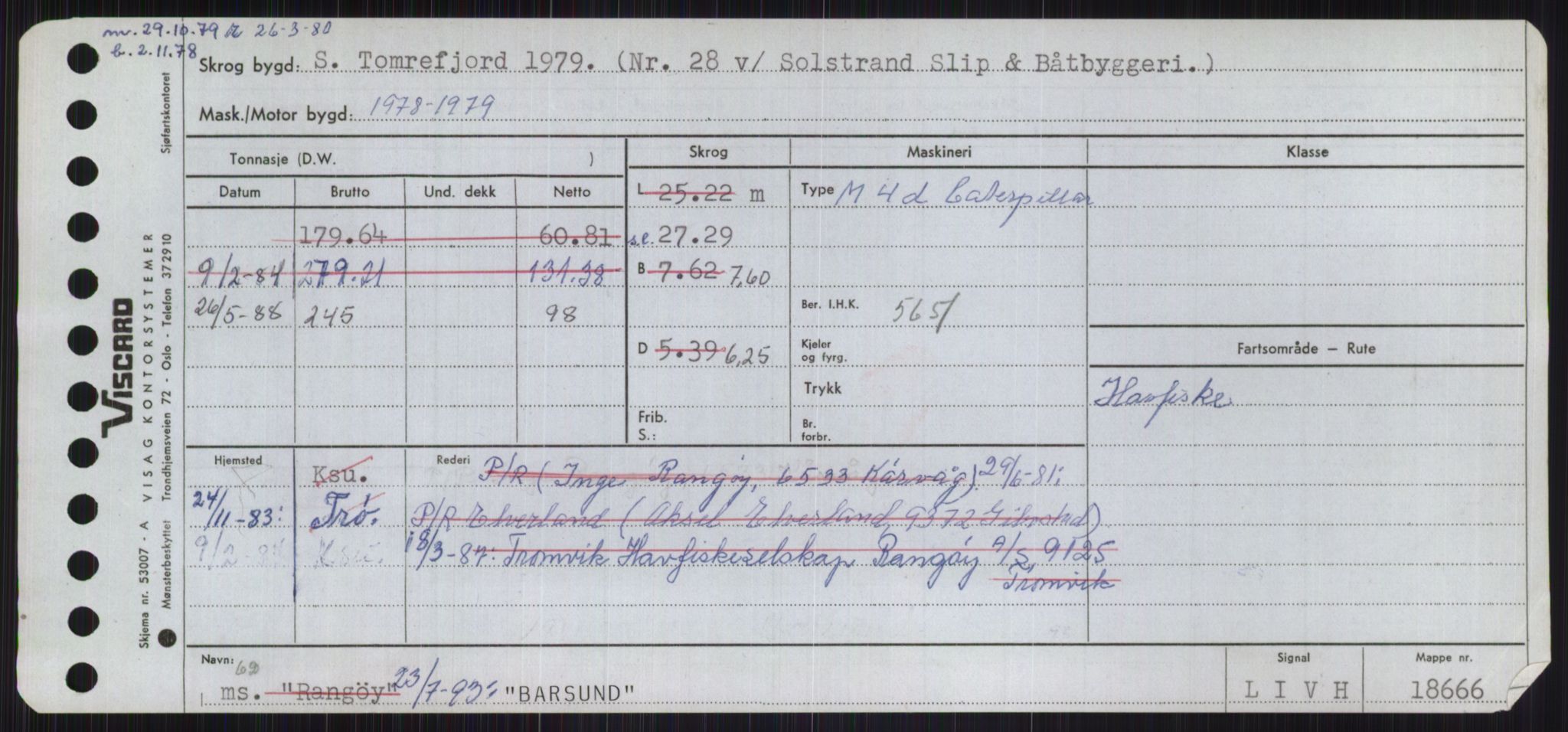 Sjøfartsdirektoratet med forløpere, Skipsmålingen, RA/S-1627/H/Ha/L0001/0001: Fartøy, A-Eig / Fartøy A-Bjøn, p. 681