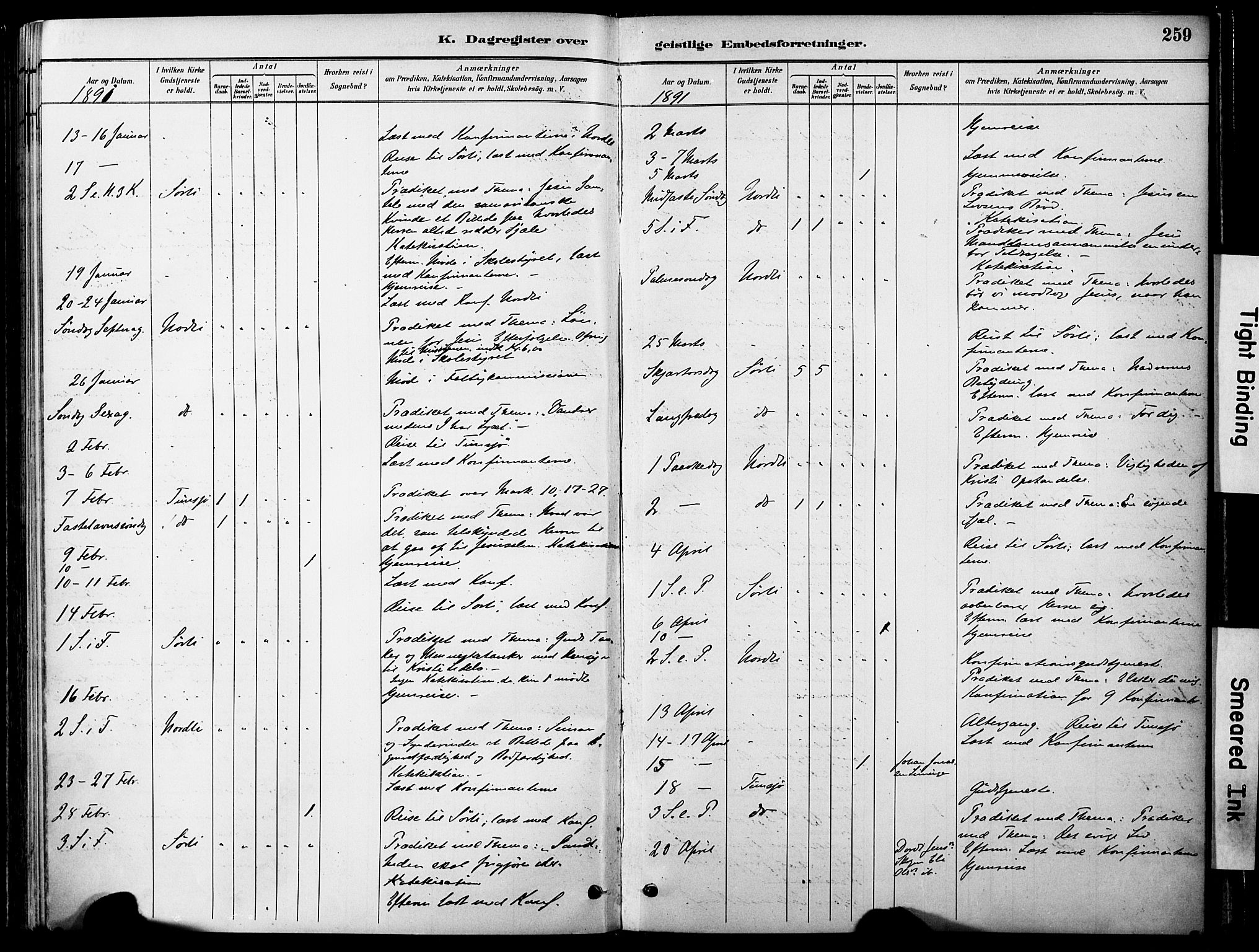 Ministerialprotokoller, klokkerbøker og fødselsregistre - Nord-Trøndelag, SAT/A-1458/755/L0494: Parish register (official) no. 755A03, 1882-1902, p. 259