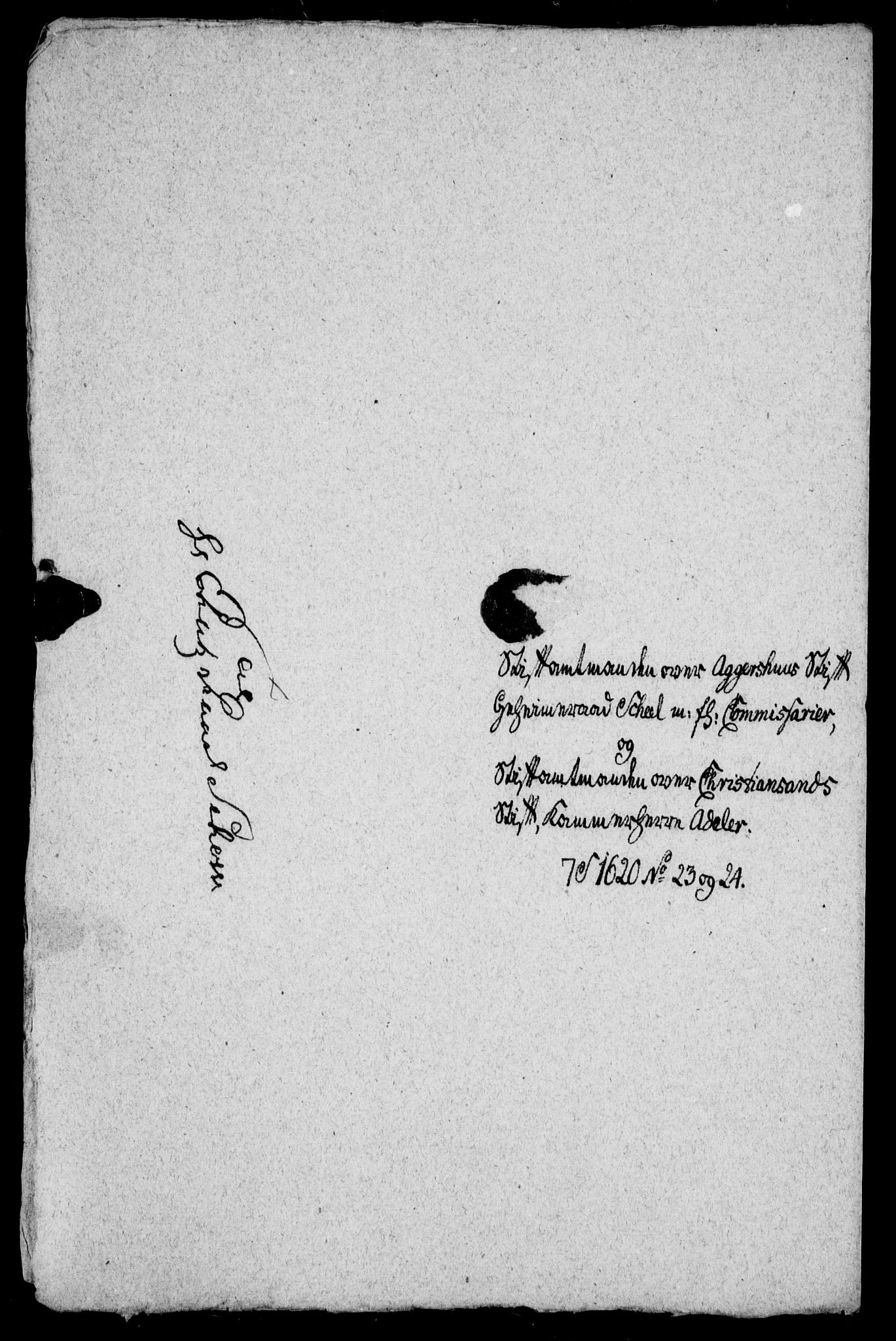 Danske Kanselli, Skapsaker, RA/EA-4061/F/L0101: Skap 16, pakke 7 VII, 1787, p. 1032