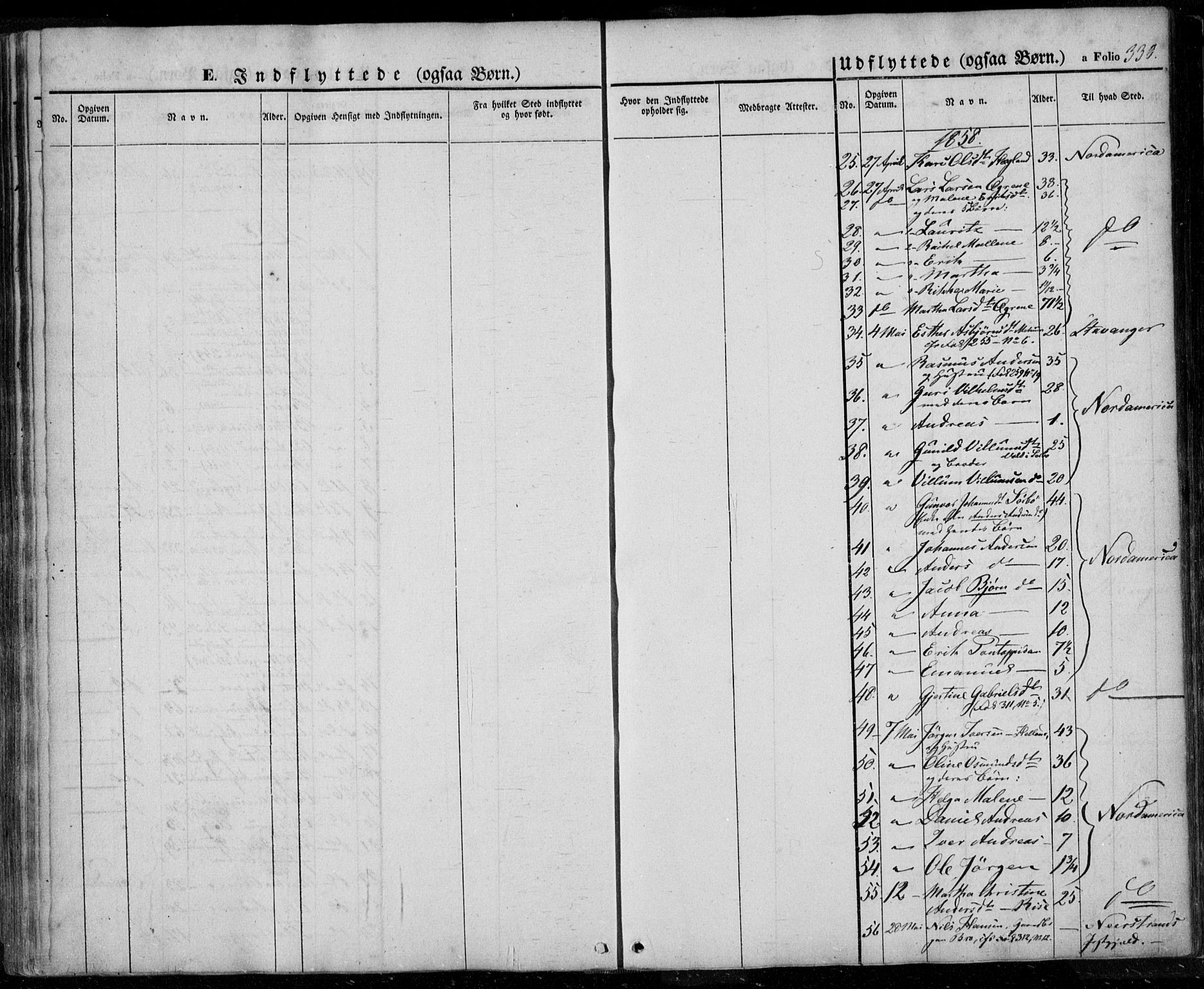 Rennesøy sokneprestkontor, AV/SAST-A -101827/H/Ha/Haa/L0005: Parish register (official) no. A 5, 1838-1859, p. 330