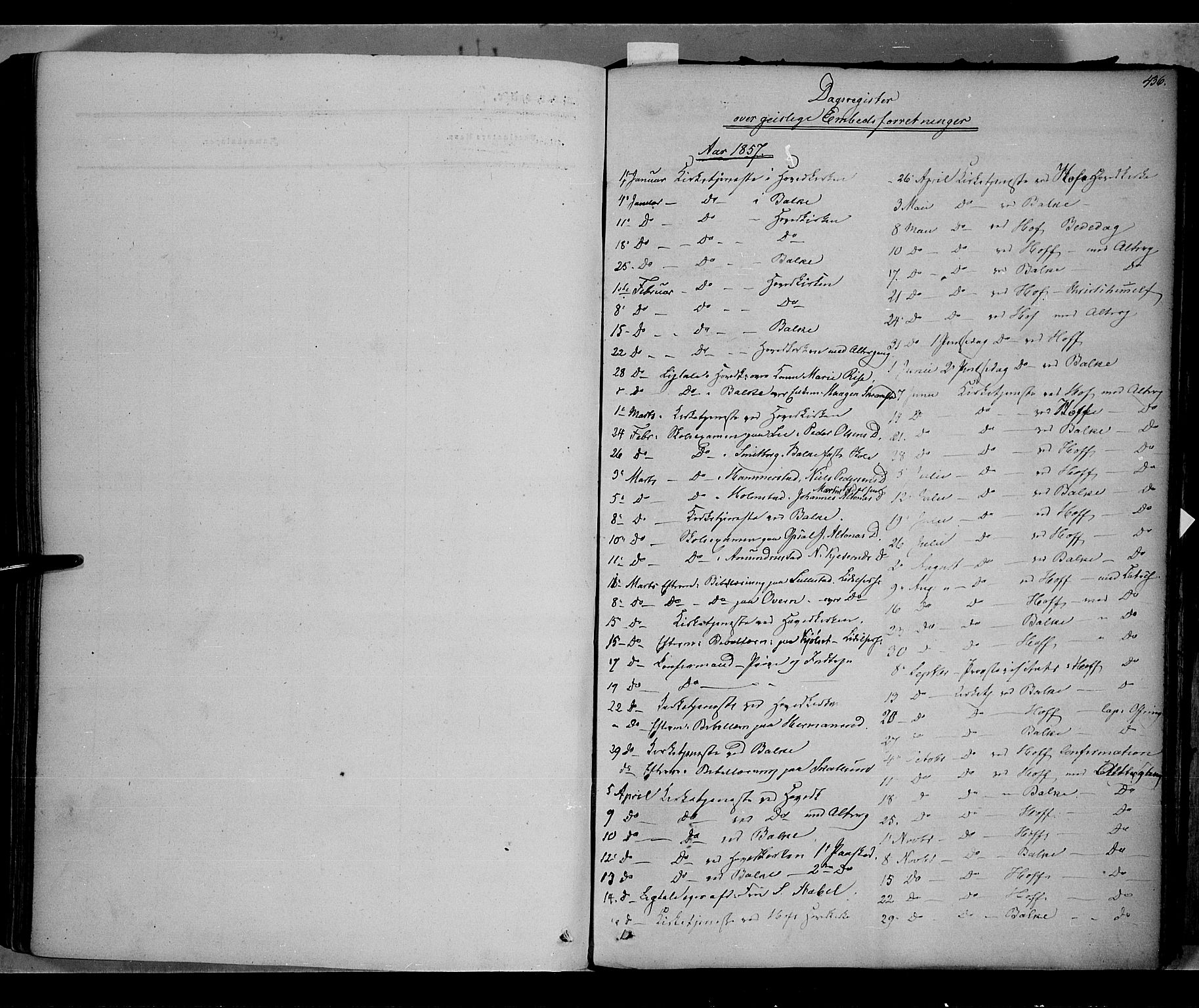 Østre Toten prestekontor, SAH/PREST-104/H/Ha/Haa/L0004: Parish register (official) no. 4, 1857-1865, p. 436