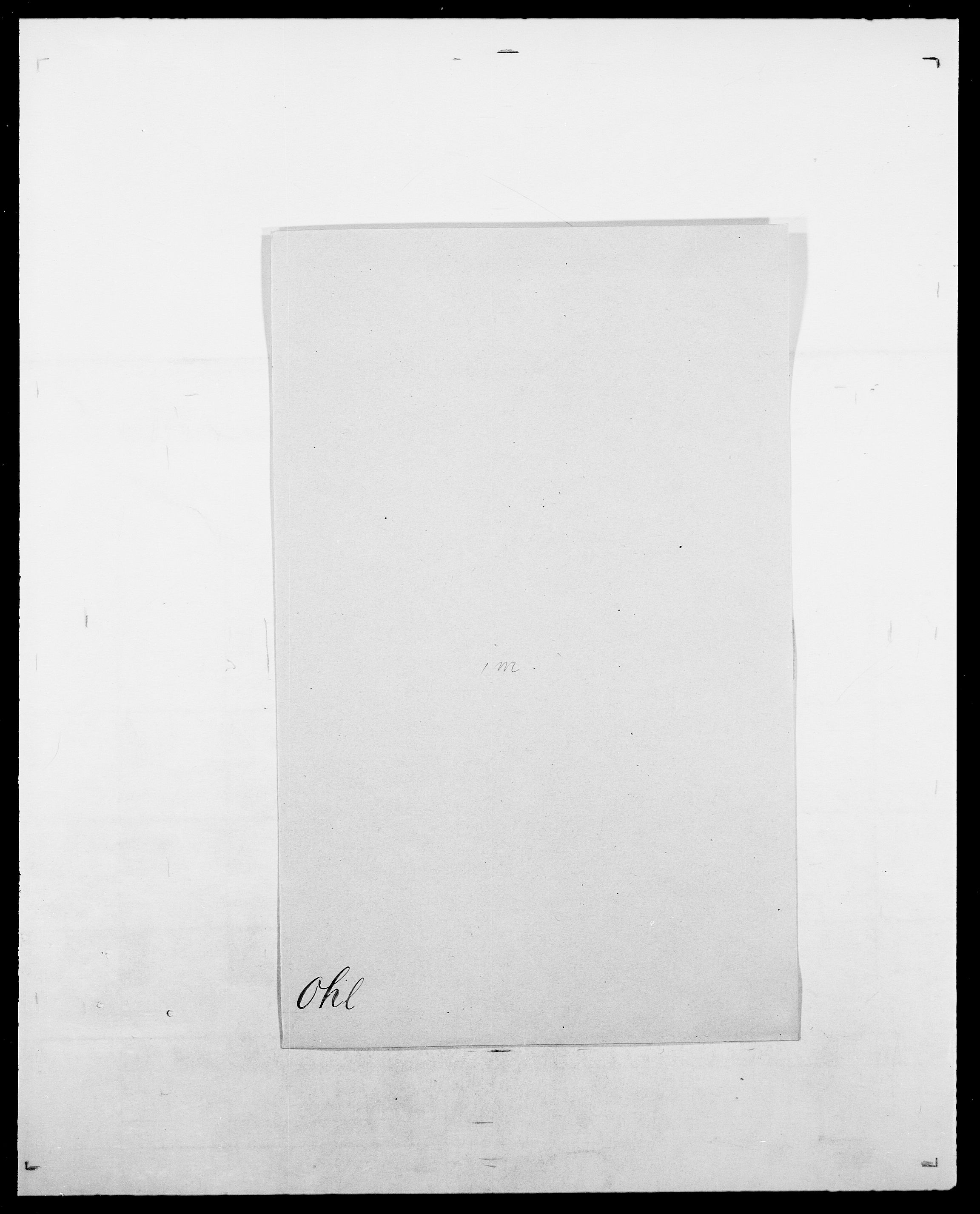 Delgobe, Charles Antoine - samling, SAO/PAO-0038/D/Da/L0029: Obel - Oxholm, p. 61