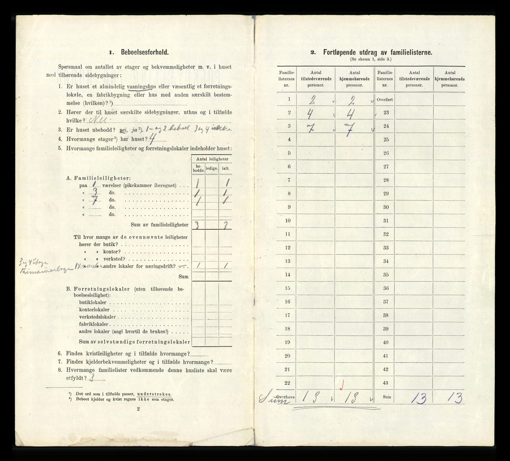 RA, 1910 census for Bergen, 1910, p. 23294