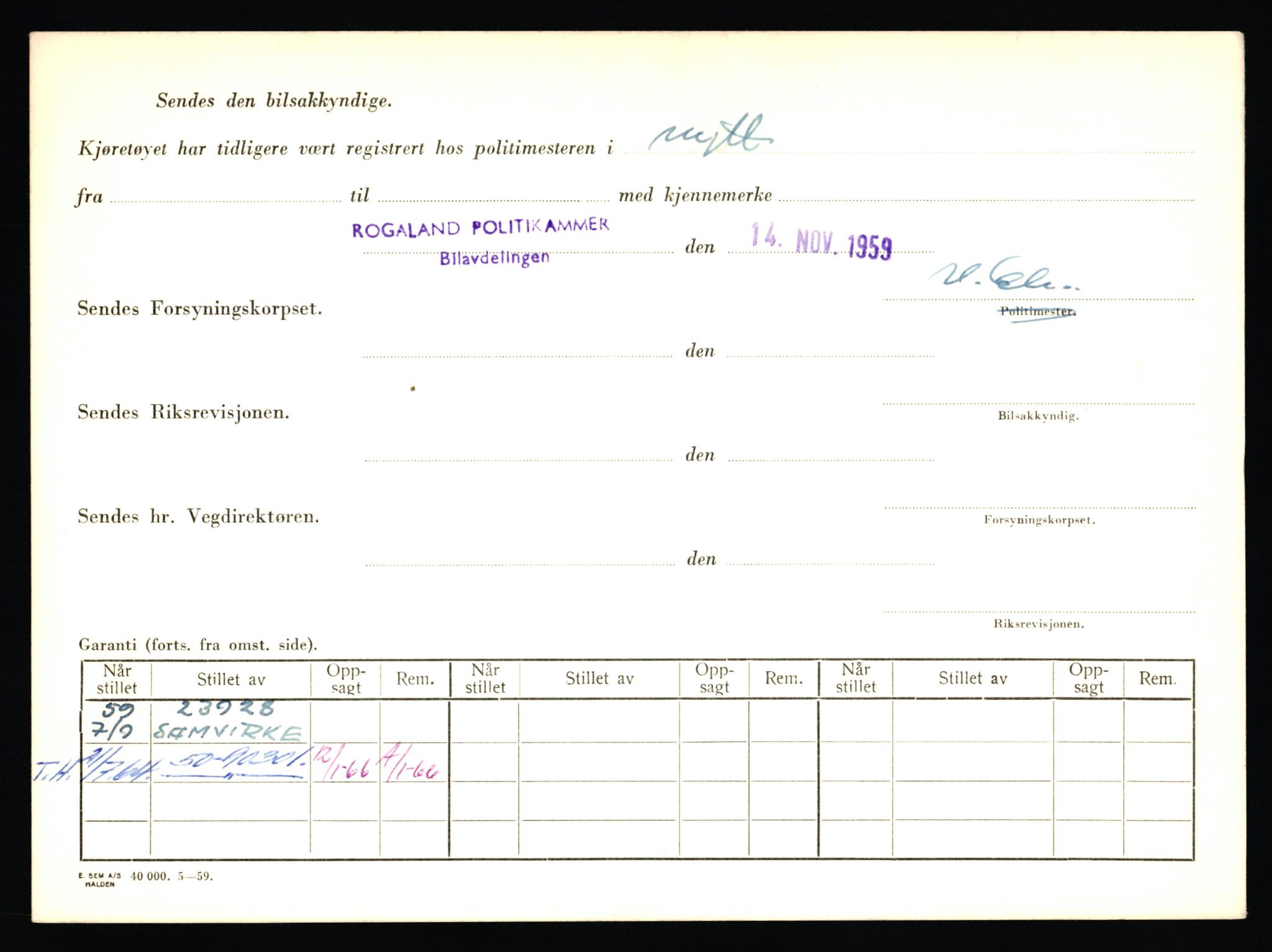 Stavanger trafikkstasjon, AV/SAST-A-101942/0/F/L0065: L-65400 - L-67649, 1930-1971, p. 1422