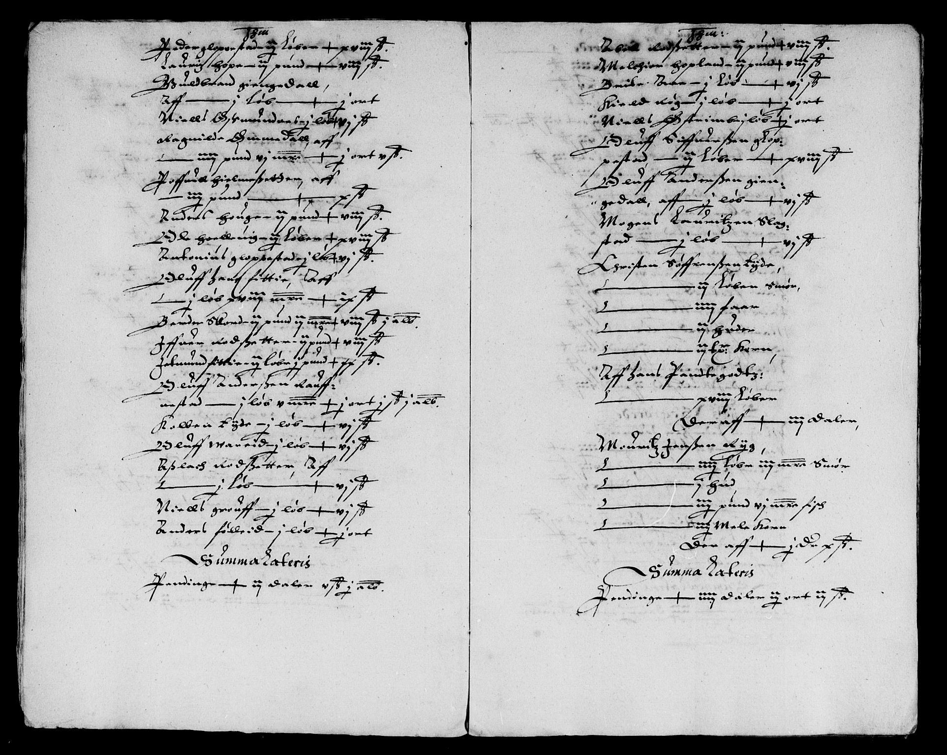 Rentekammeret inntil 1814, Reviderte regnskaper, Lensregnskaper, AV/RA-EA-5023/R/Rb/Rbt/L0076: Bergenhus len, 1633-1638